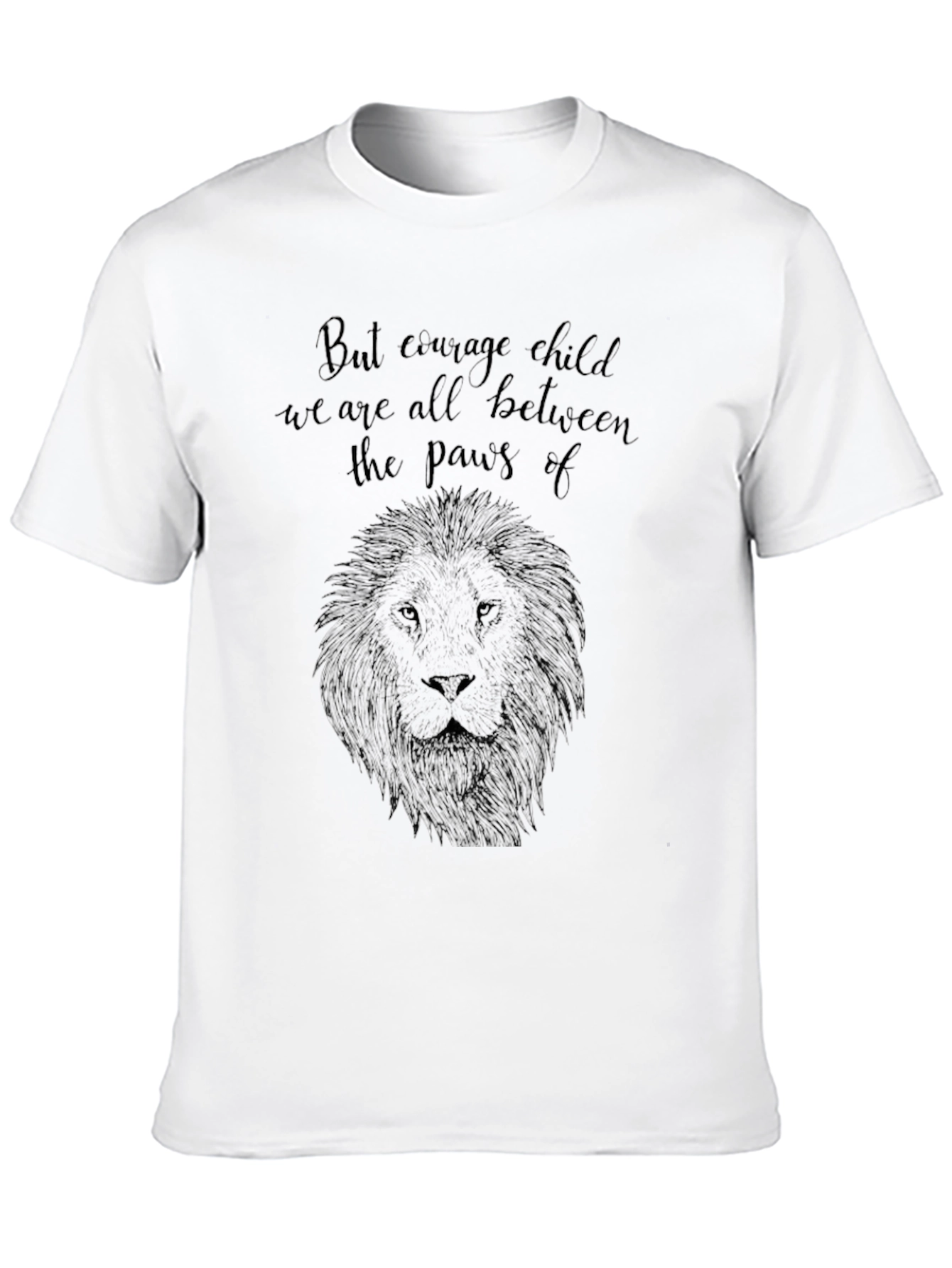 Courage Child Lion Graphic Tee