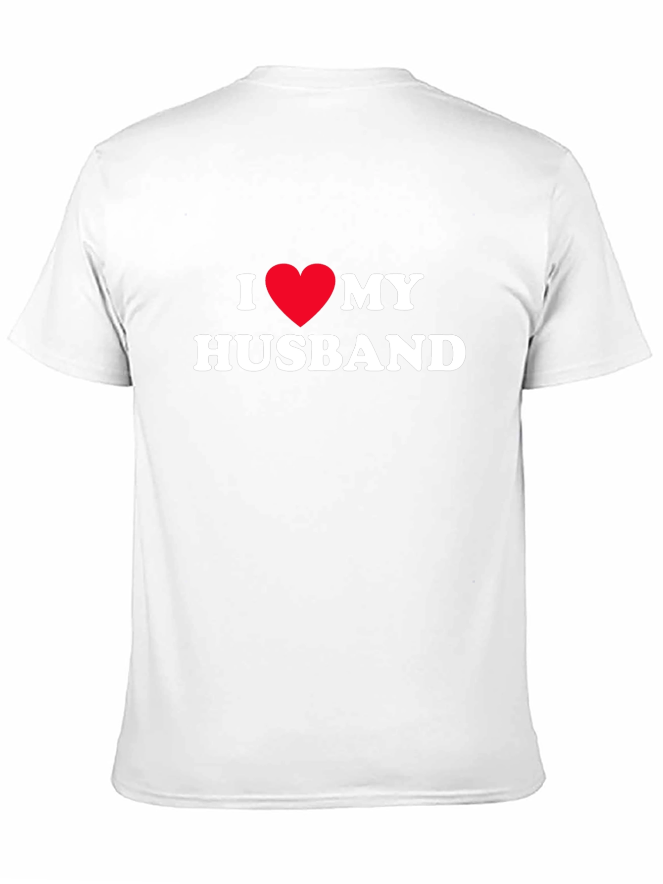 I Heart My Husband Tee - Black