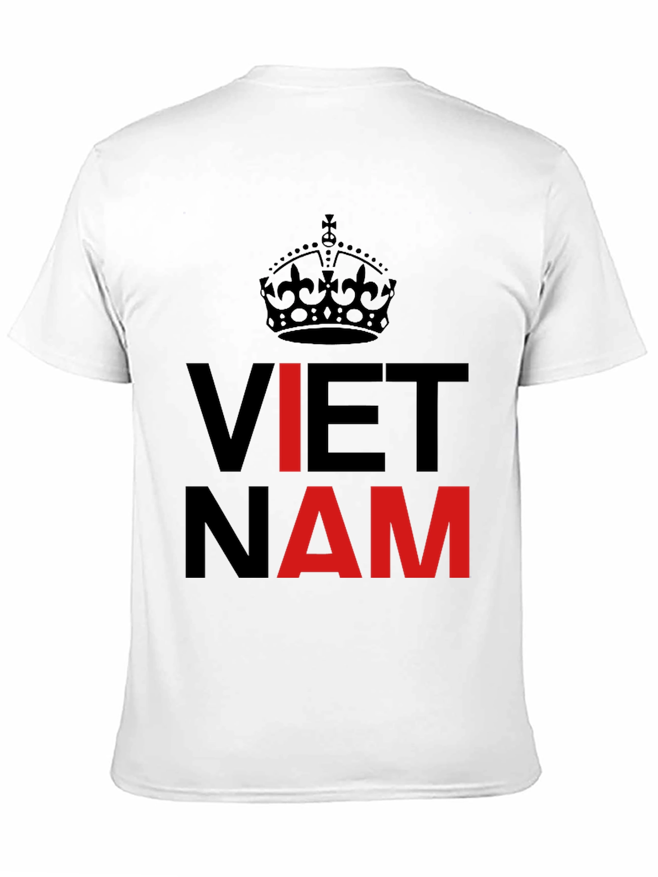 Vietnam T-Shirt Crown Keep Calm Style
