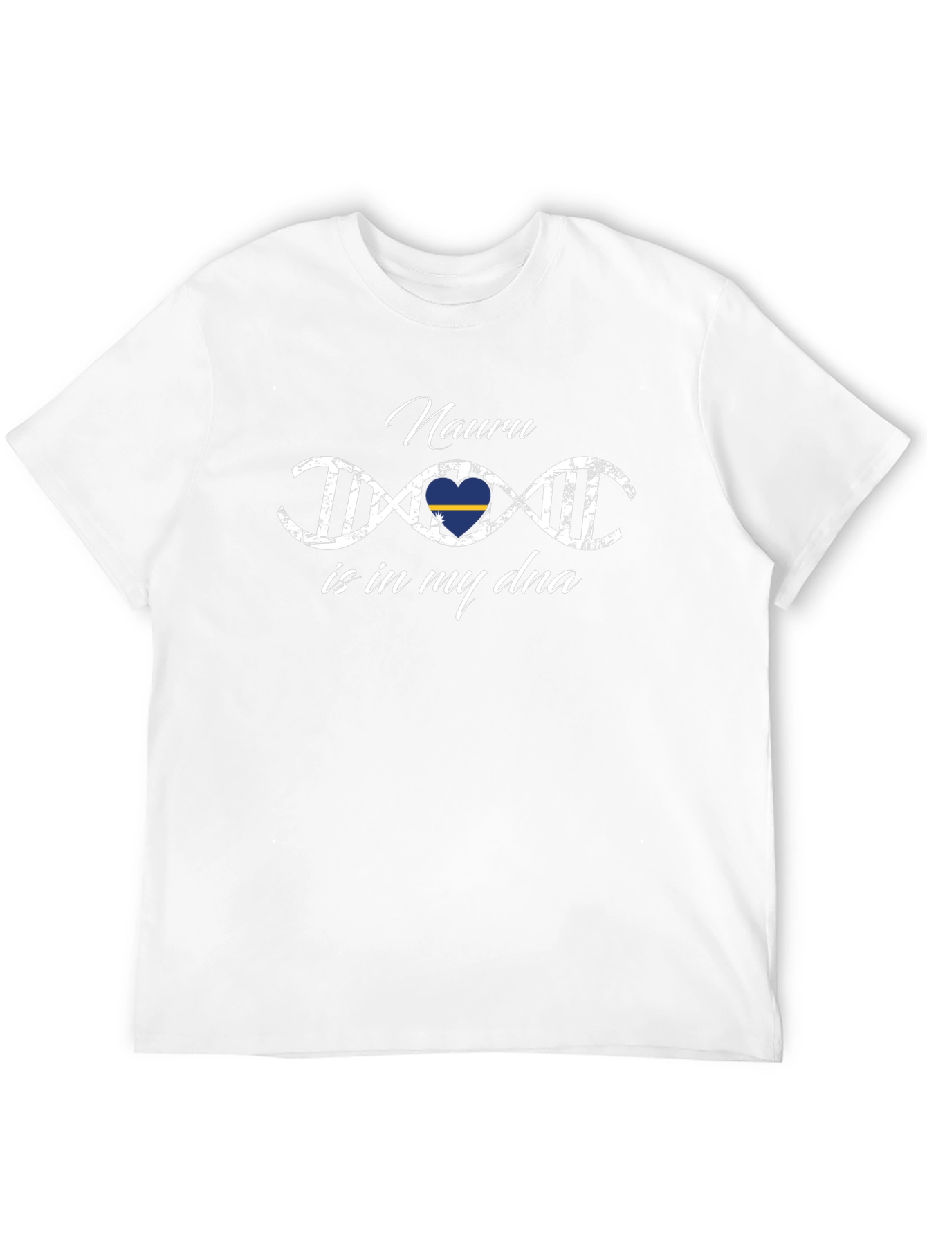 Nauru Is In My DNA Black T-Shirt