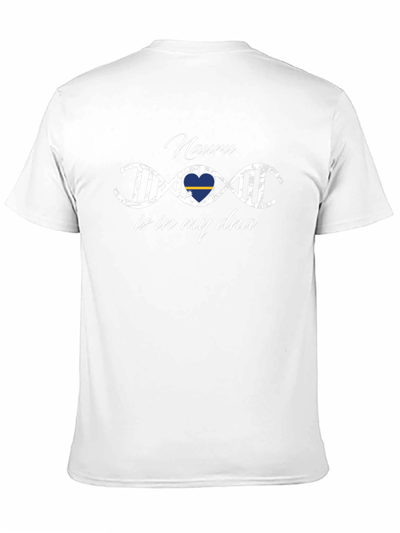 Nauru Is In My DNA Black T-Shirt
