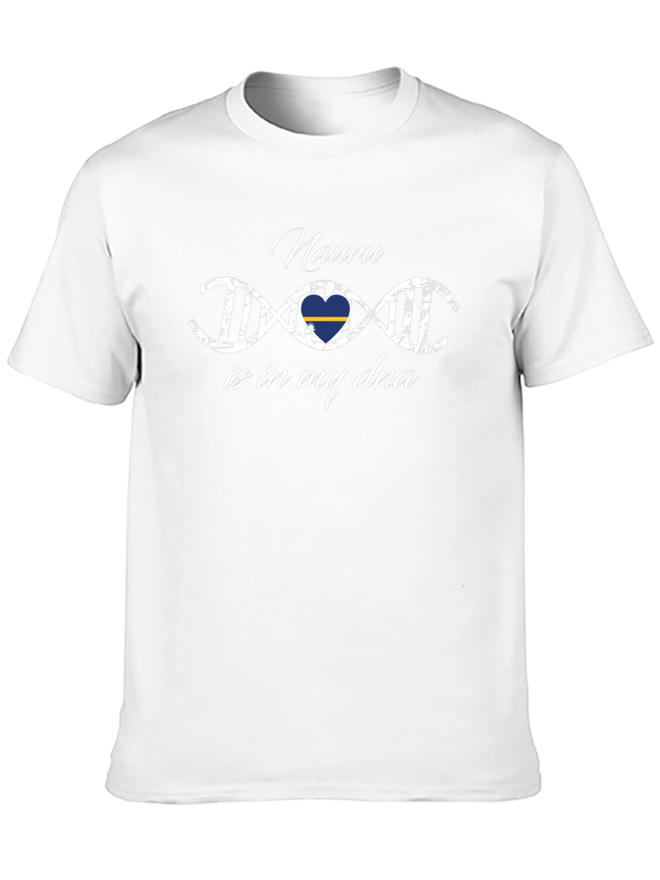 Nauru Is In My DNA Black T-Shirt