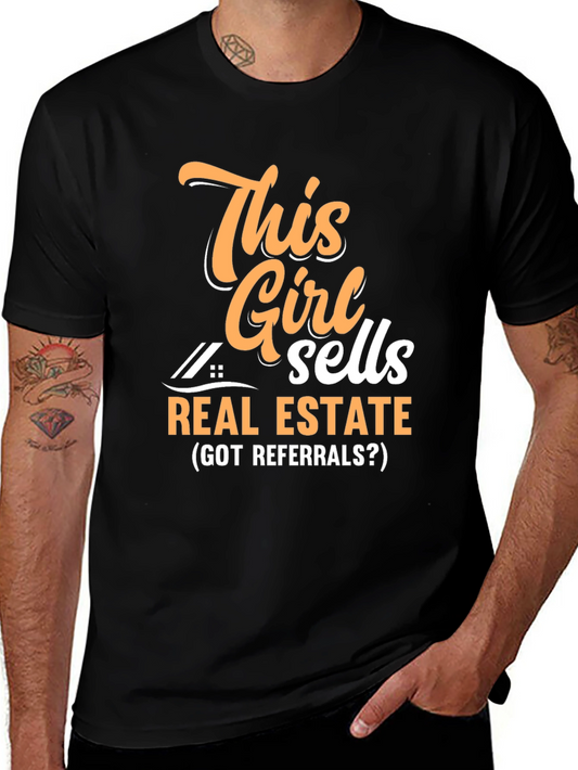 This Girl Sells Real Estate T-Shirt