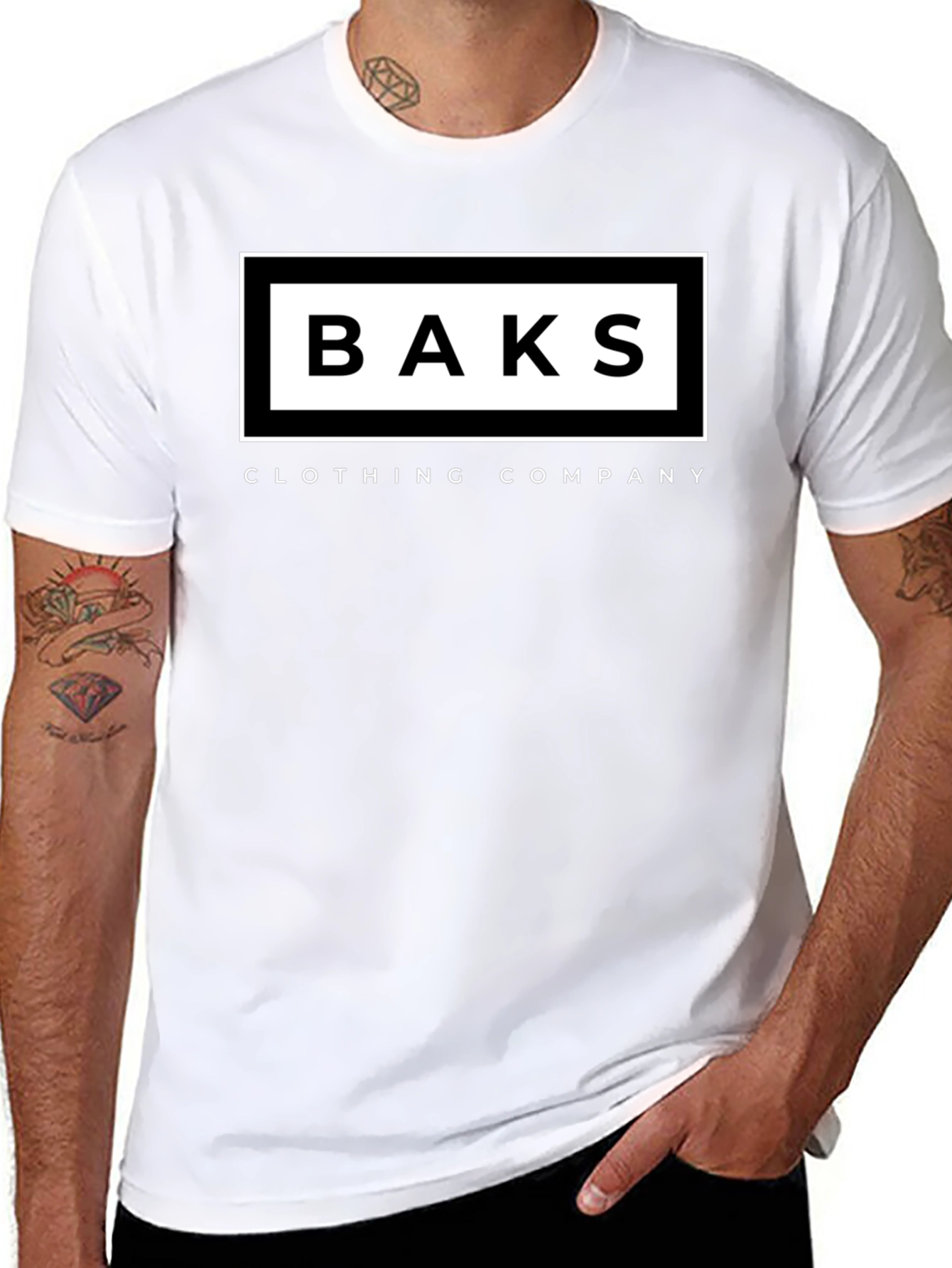 BAKS Clothing Company Black T-Shirt