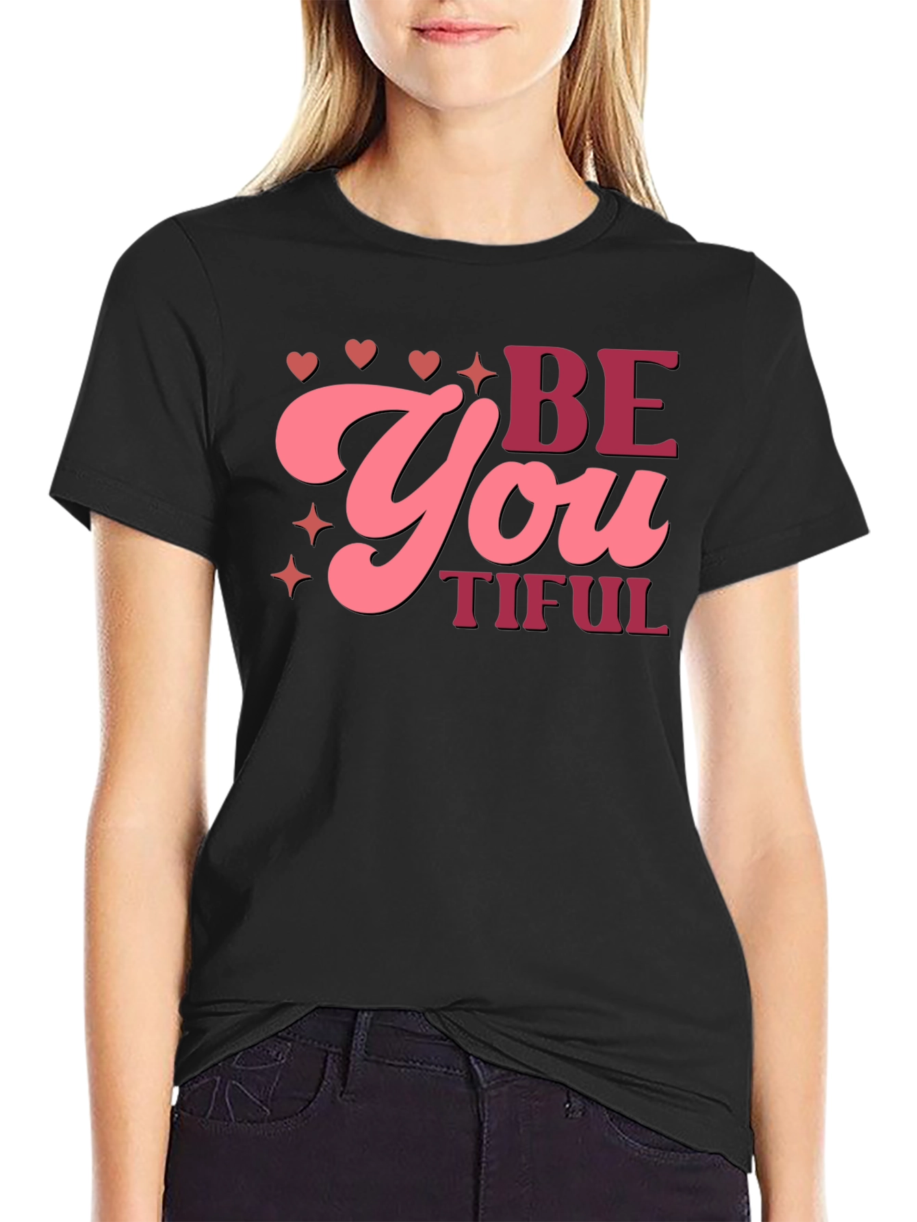 Be You Tiful Black T-Shirt