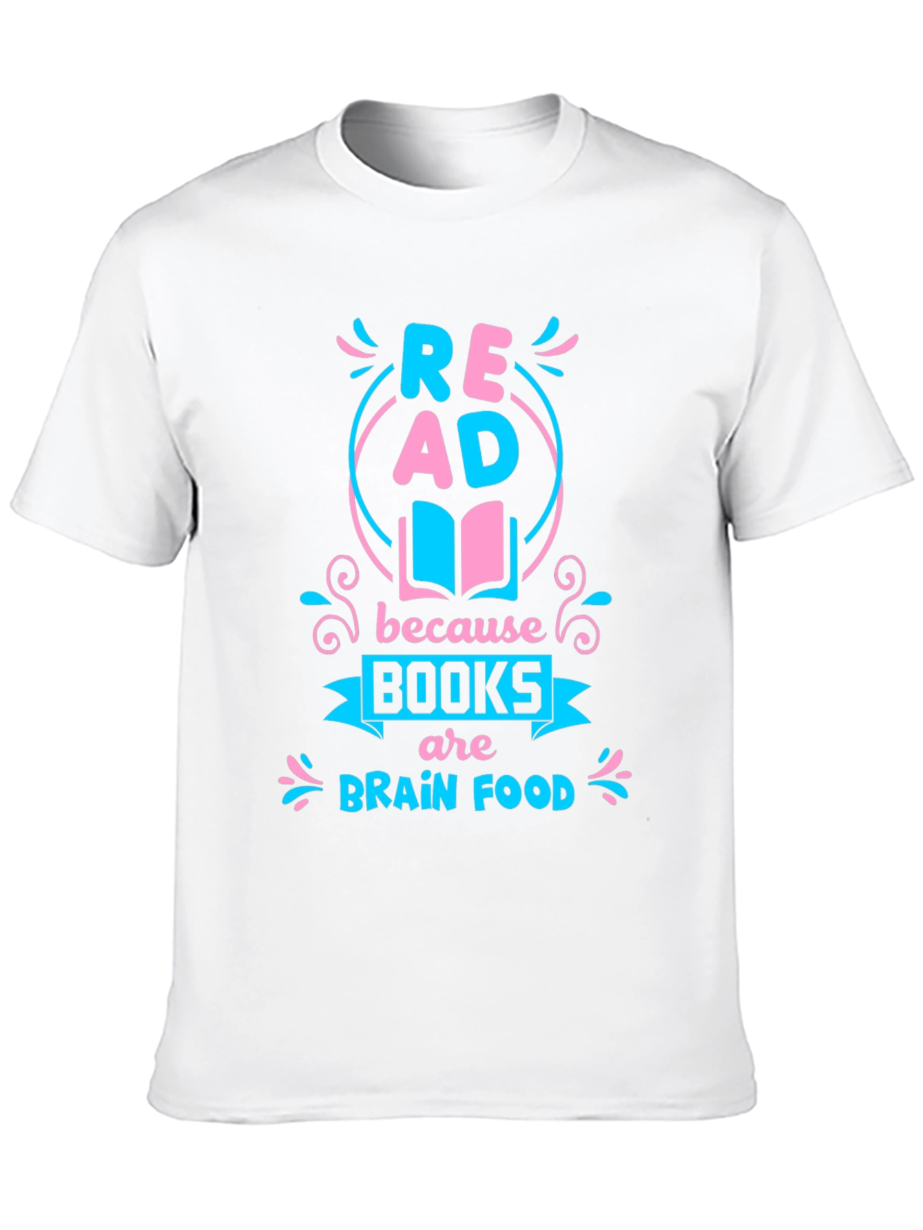 Read Books T-Shirt: Brain Food Graphic Tee