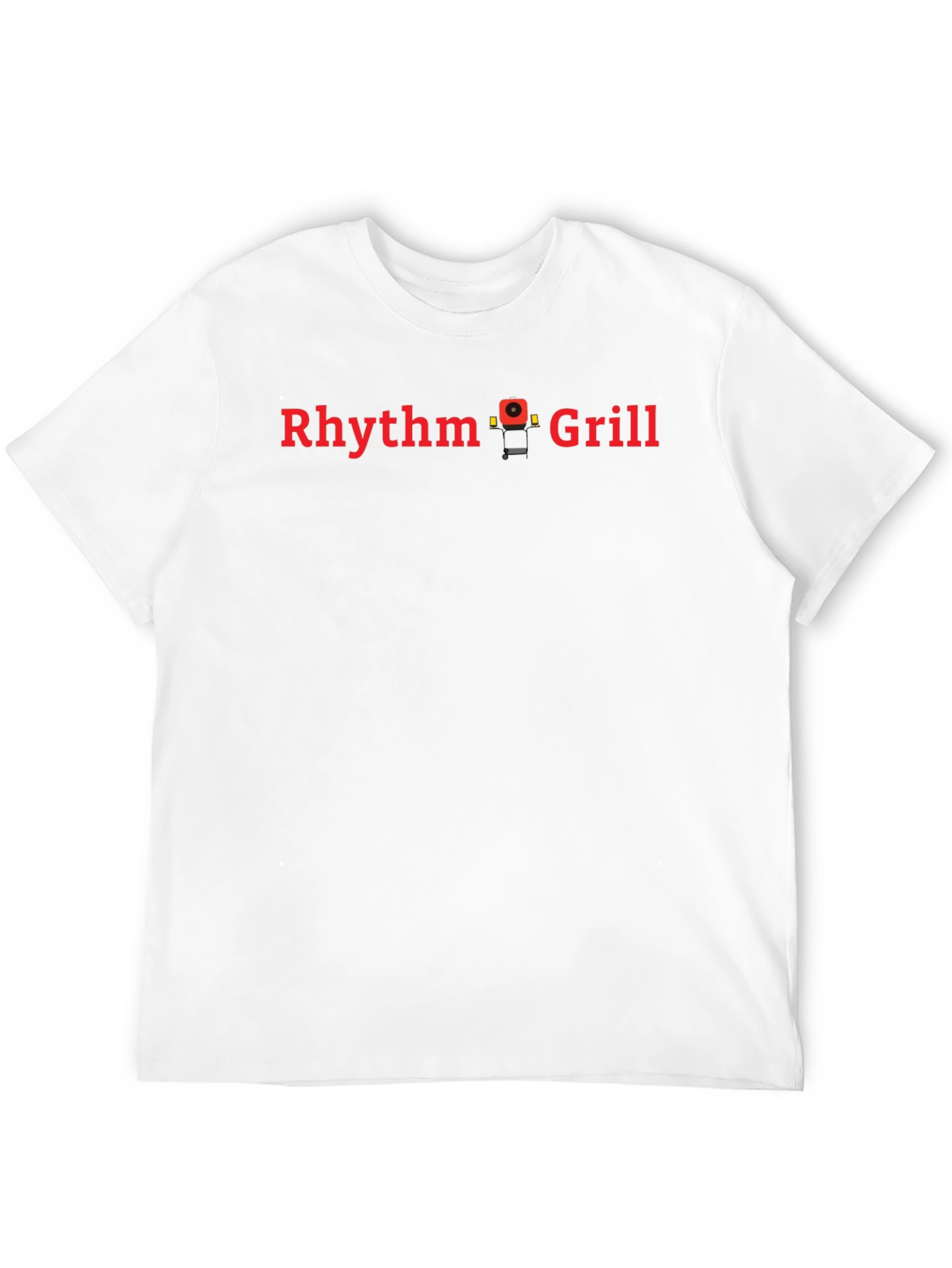 Rhythm Grill Graphic Print Black T-Shirt