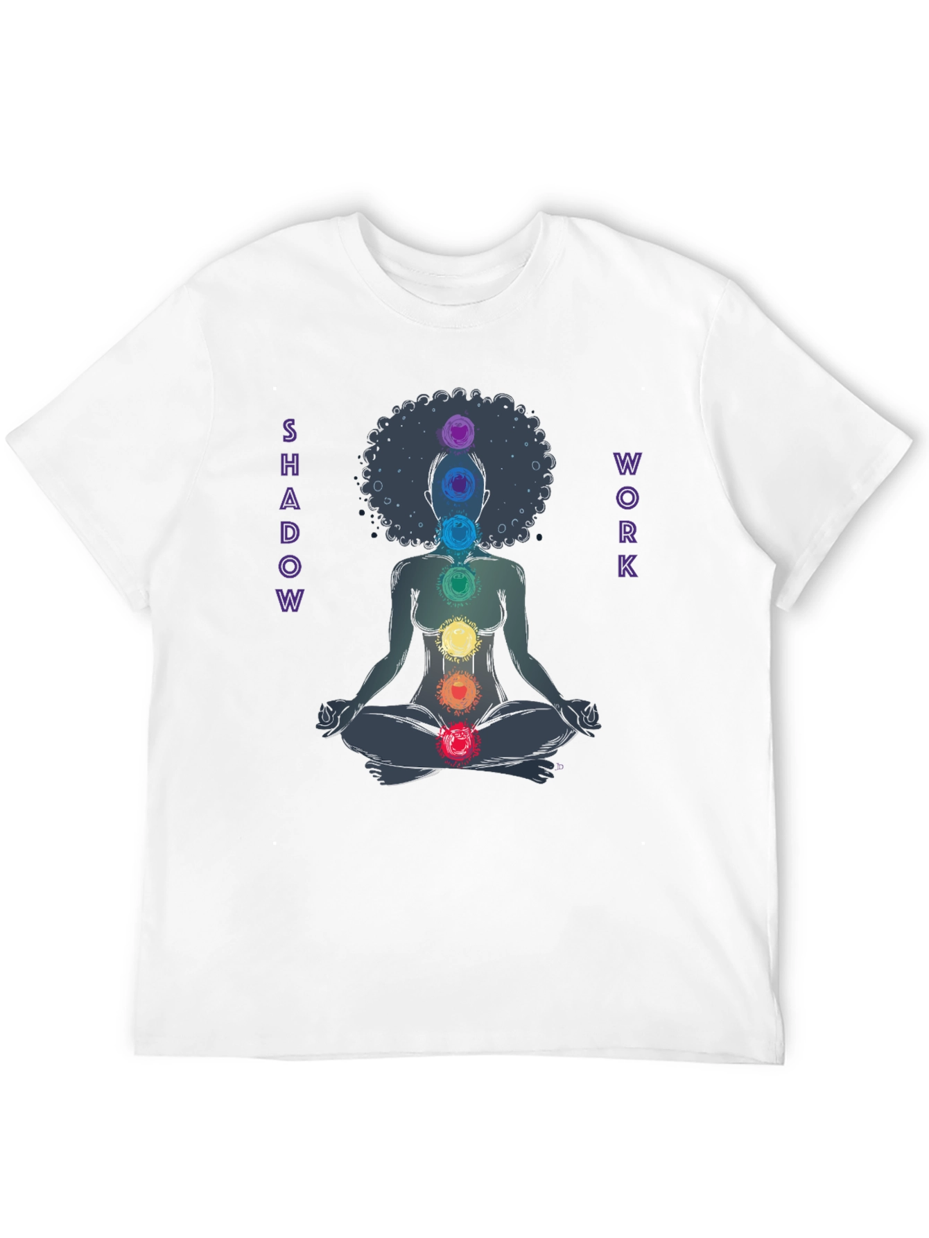 Shadow Work Chakra Meditation Graphic T-Shirt