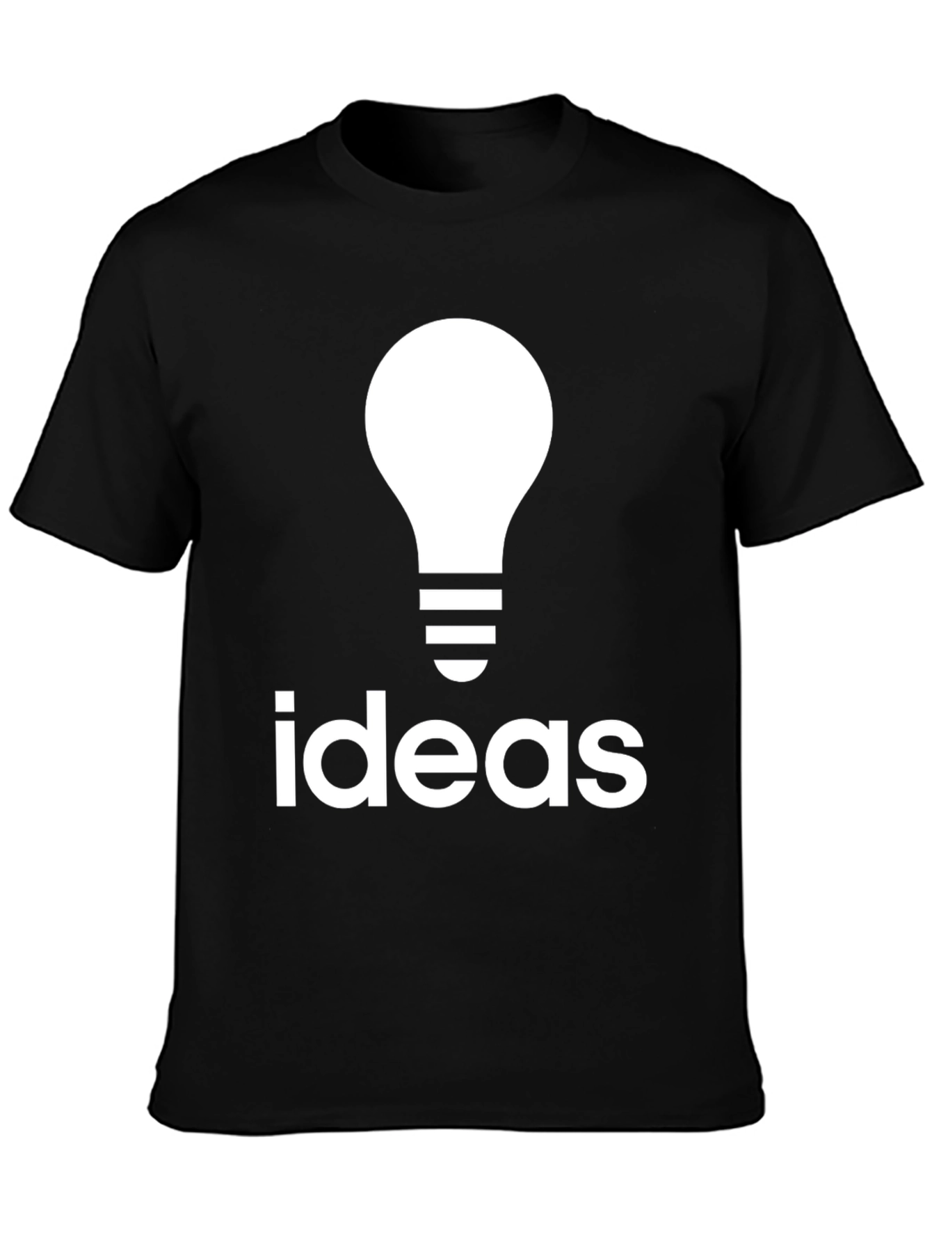 Ideas Lightbulb Graphic Tee - Think Different!