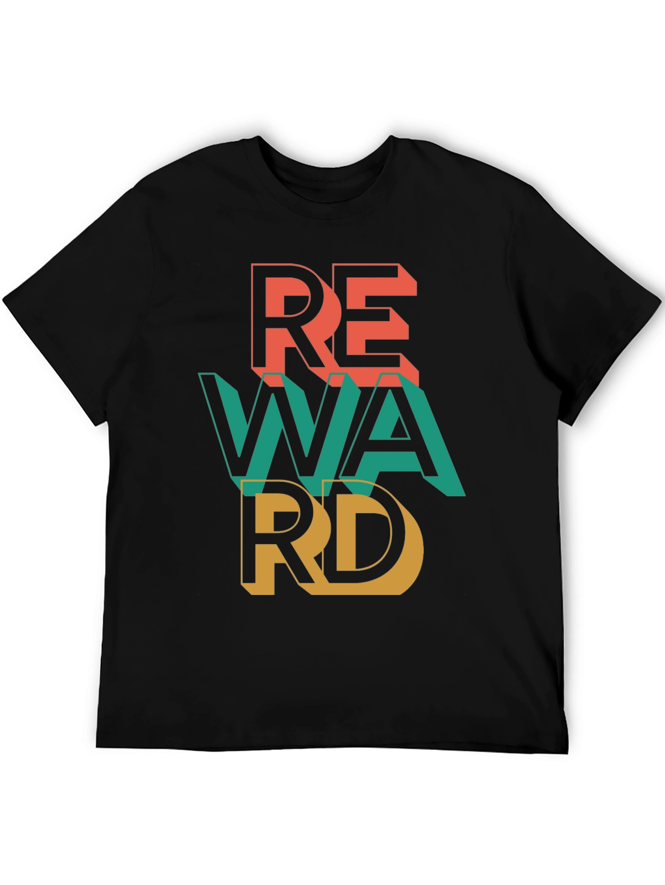 Bold REWARD Graphic Tee - Casual Style