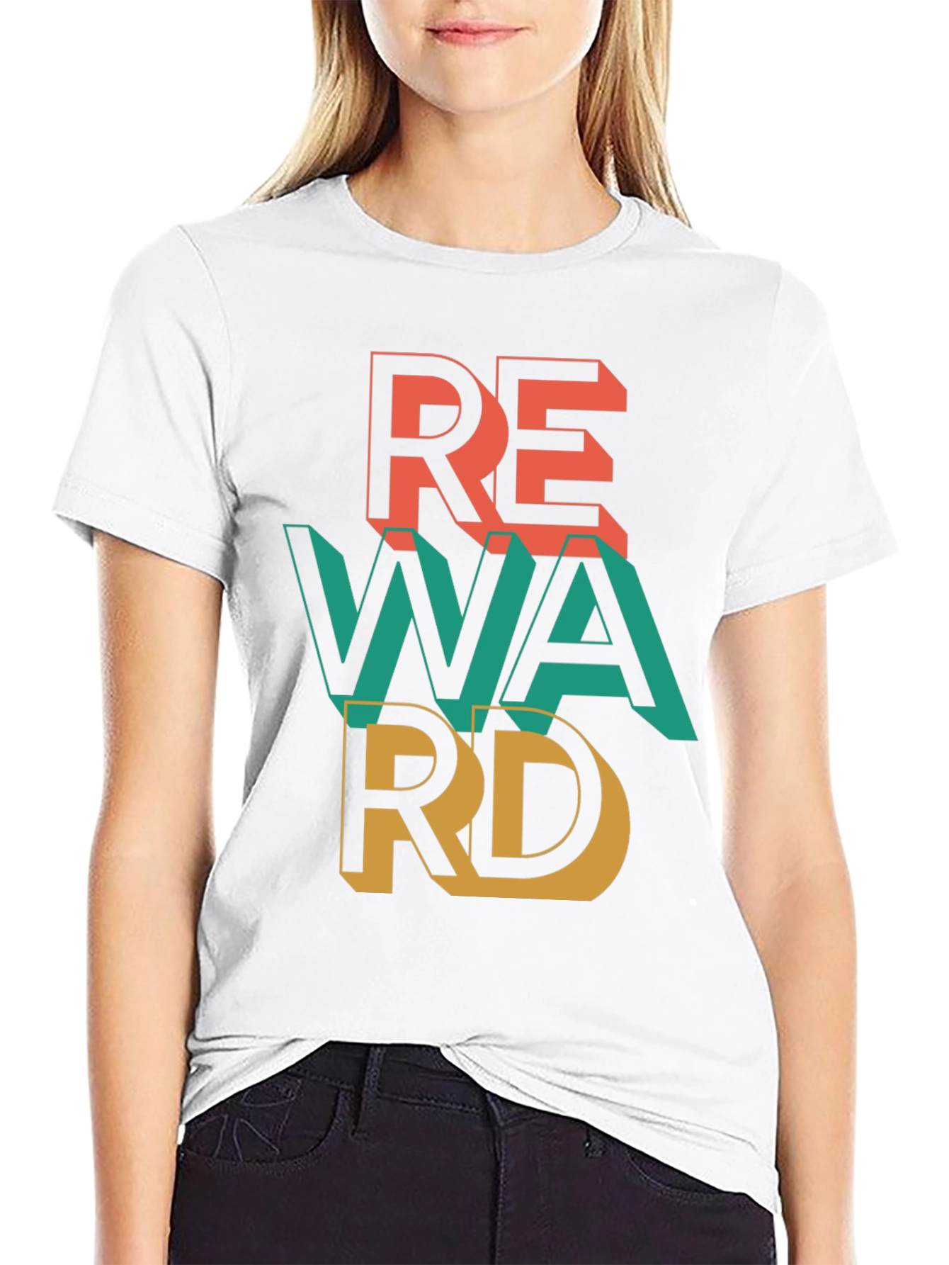 Bold REWARD Graphic Tee - Casual Style