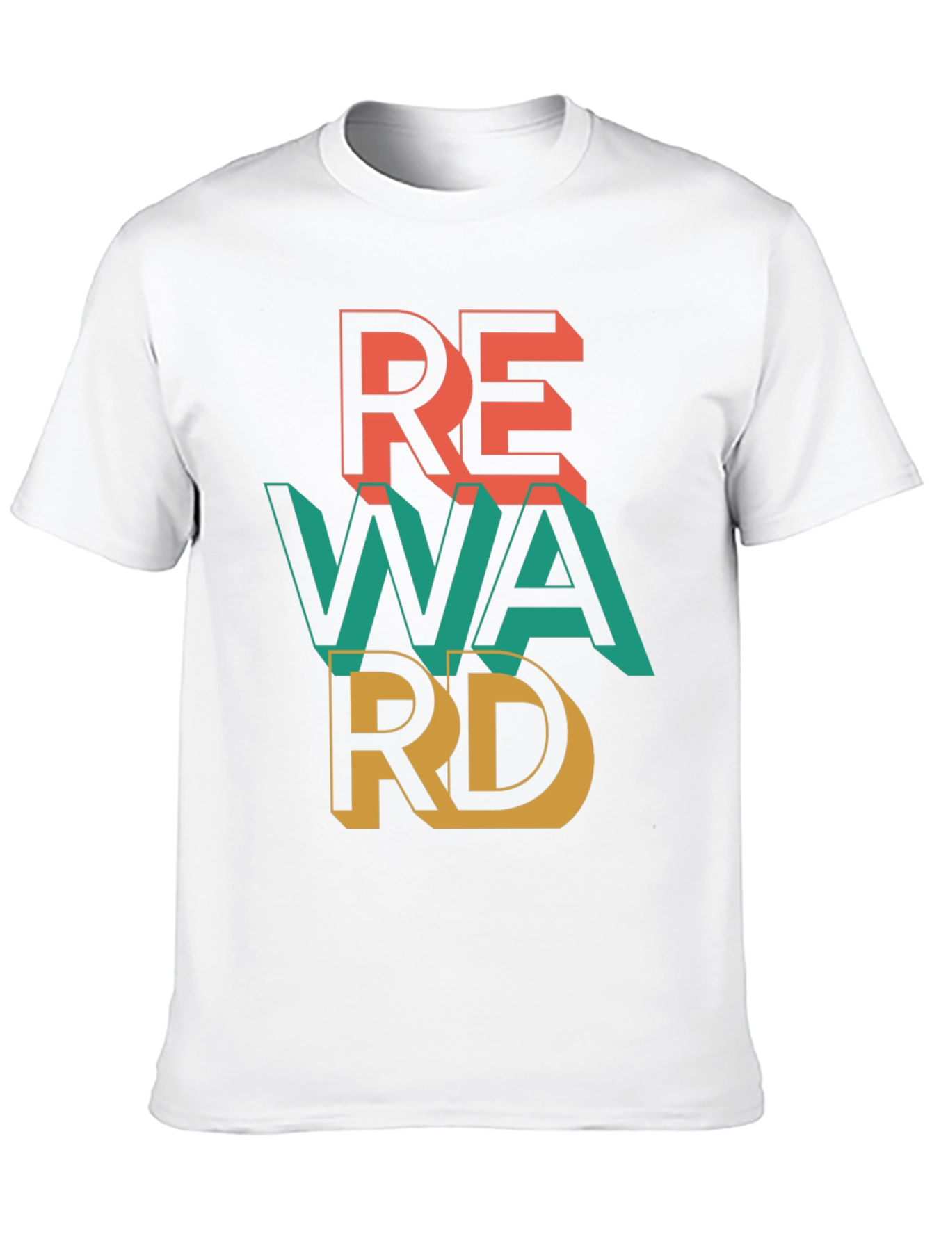 Bold REWARD Graphic Tee - Casual Style