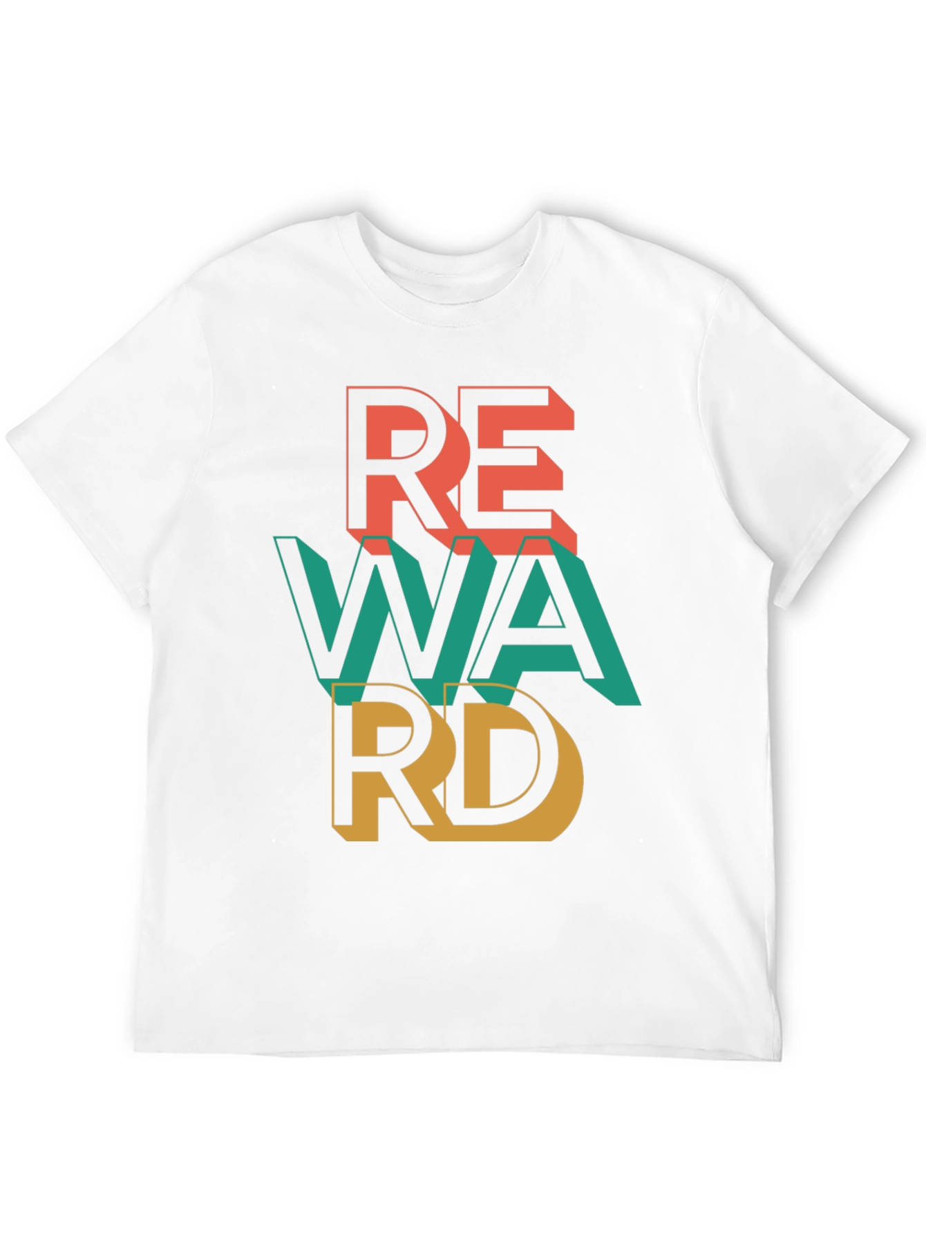 Bold REWARD Graphic Tee - Casual Style