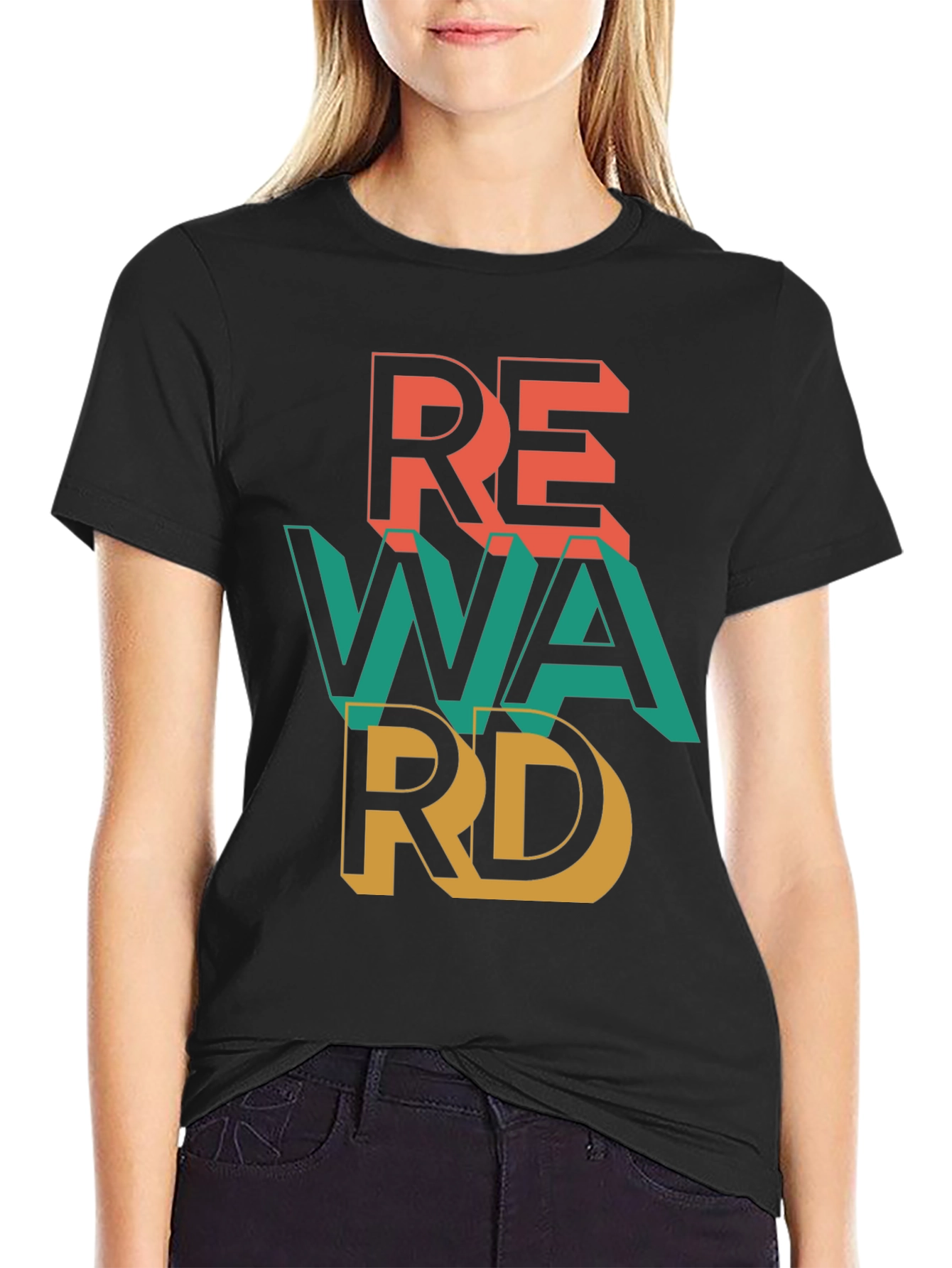 Bold REWARD Graphic Tee - Casual Style