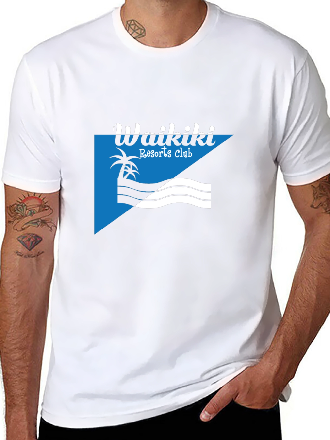 Waikiki Resorts Club Graphic T-Shirt