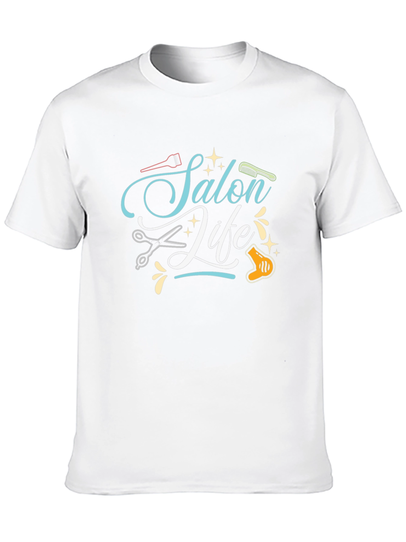 Salon Life Graphic T-Shirt
