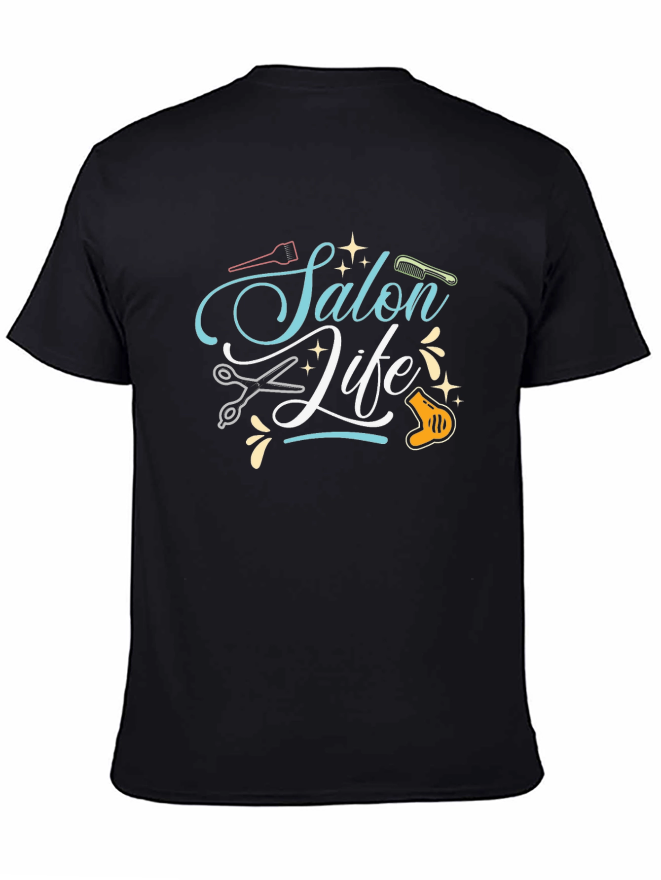 Salon Life Graphic T-Shirt