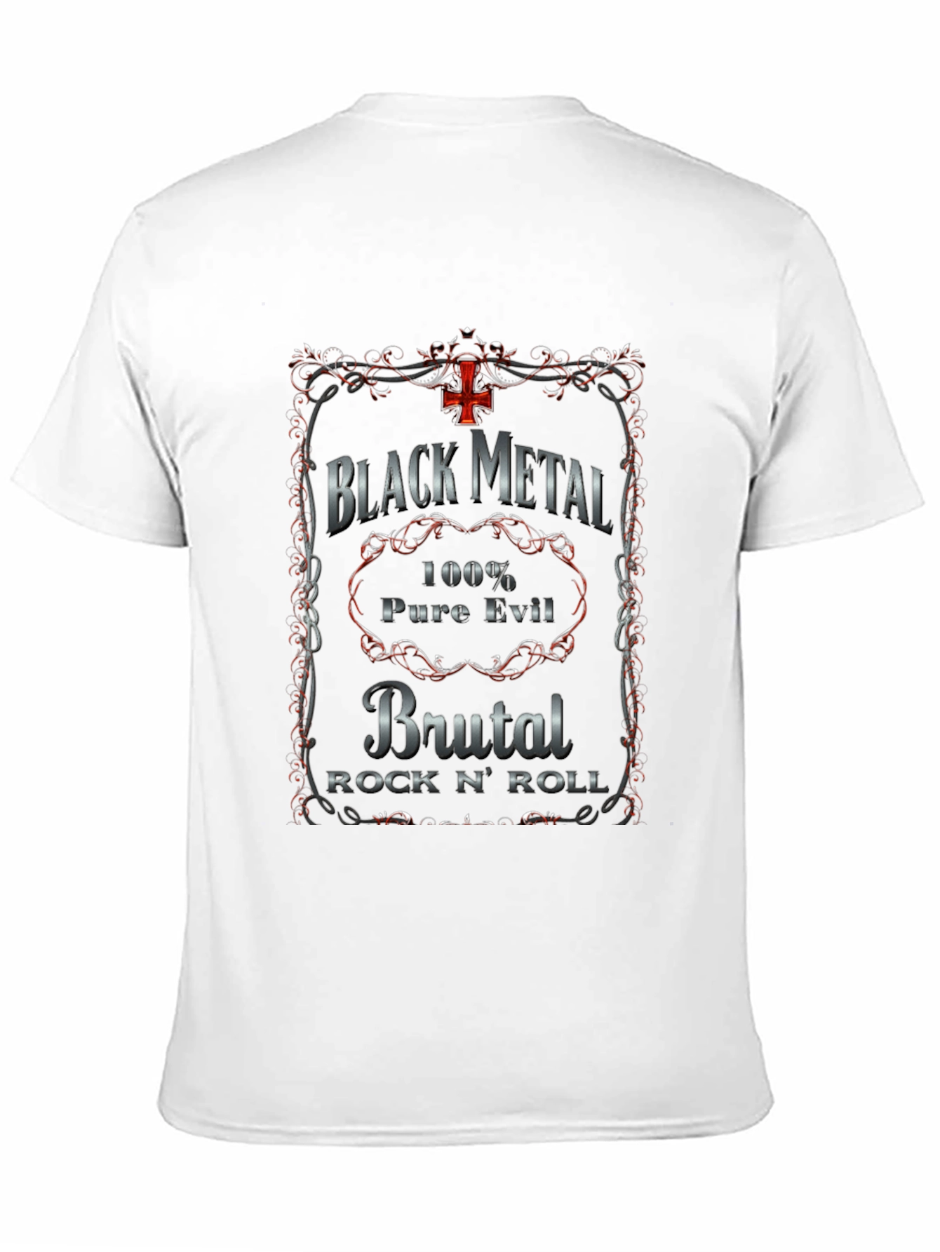Black Metal Brutal Rock N Roll T-Shirt