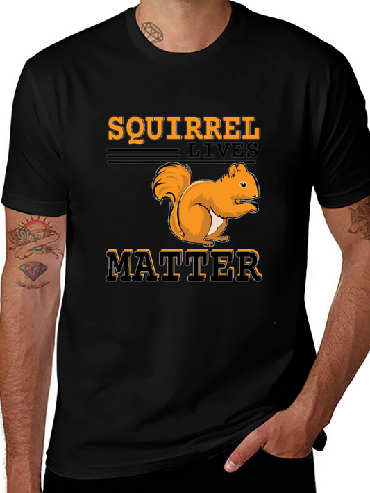 Squirrel Lives Matter Graphic T-Shirt
