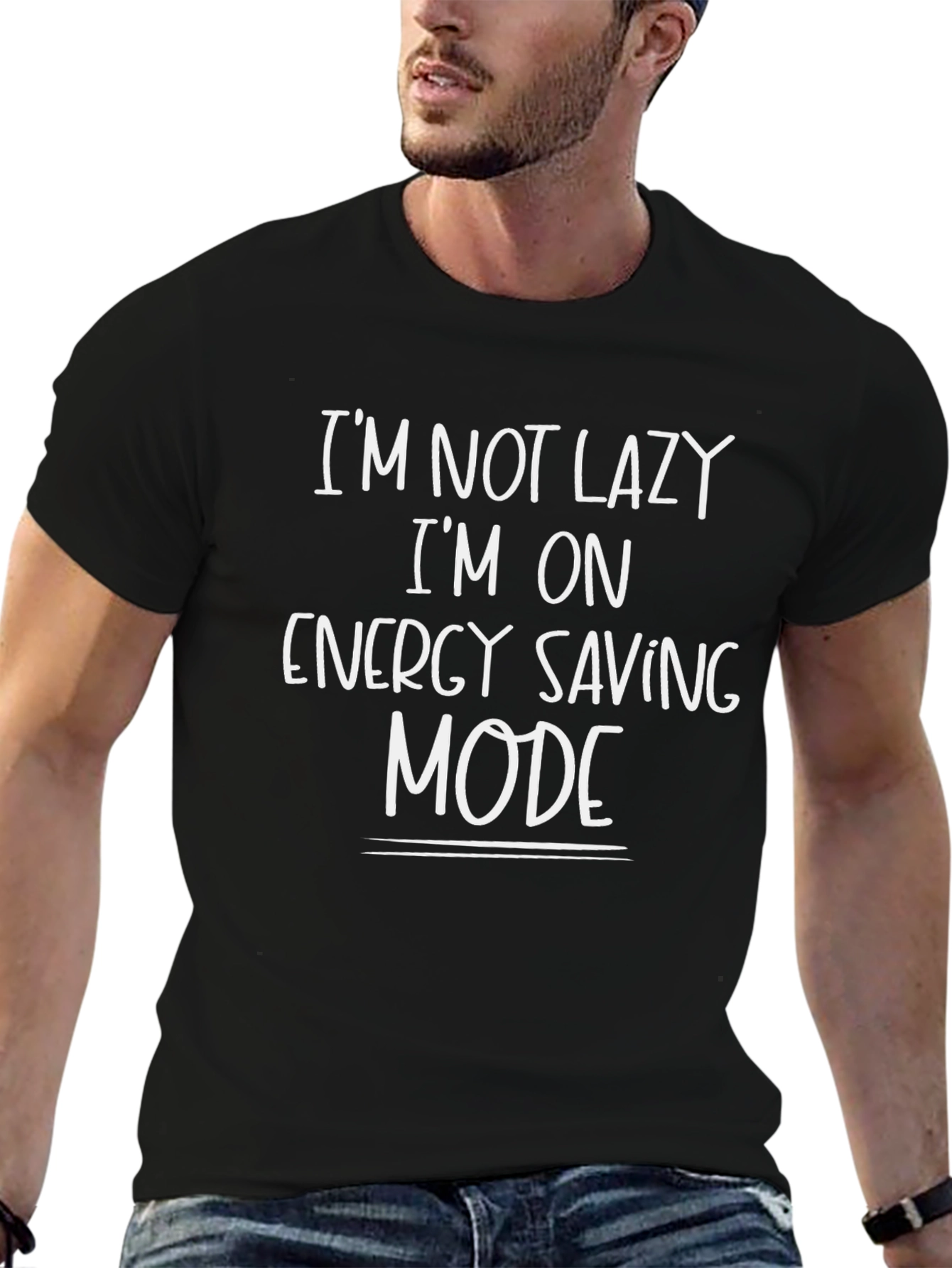 Energy Saving Mode T-Shirt - Funny Graphic Tee