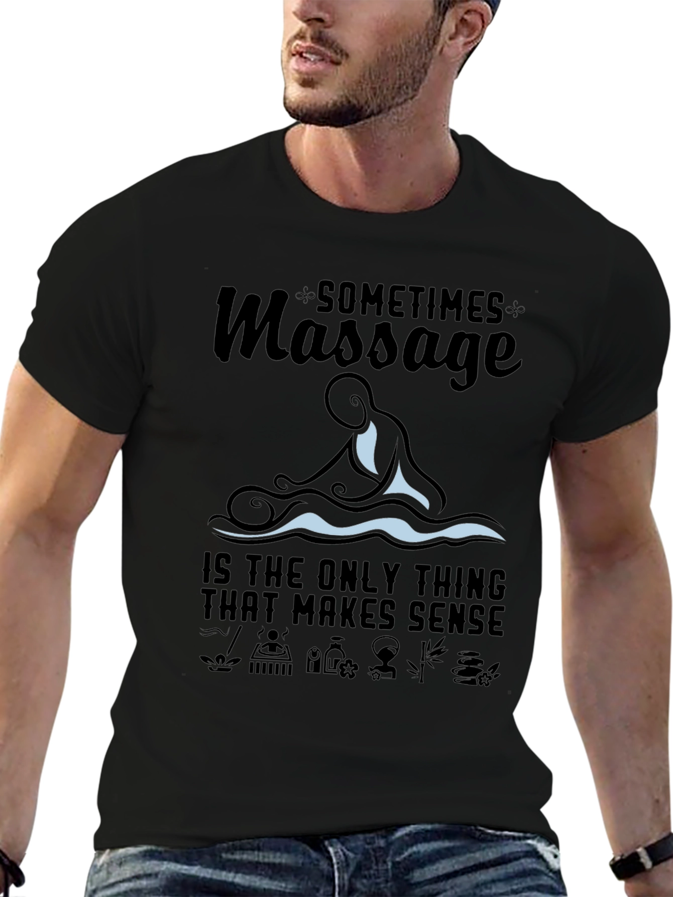 Massage Therapy T-Shirt: Relaxing Spa Gift