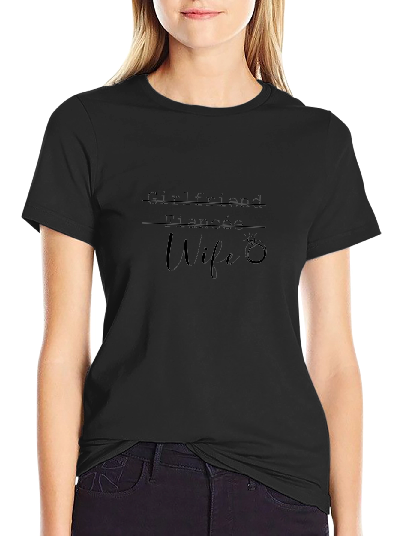 Girlfriend Fiancee Wife T-Shirt