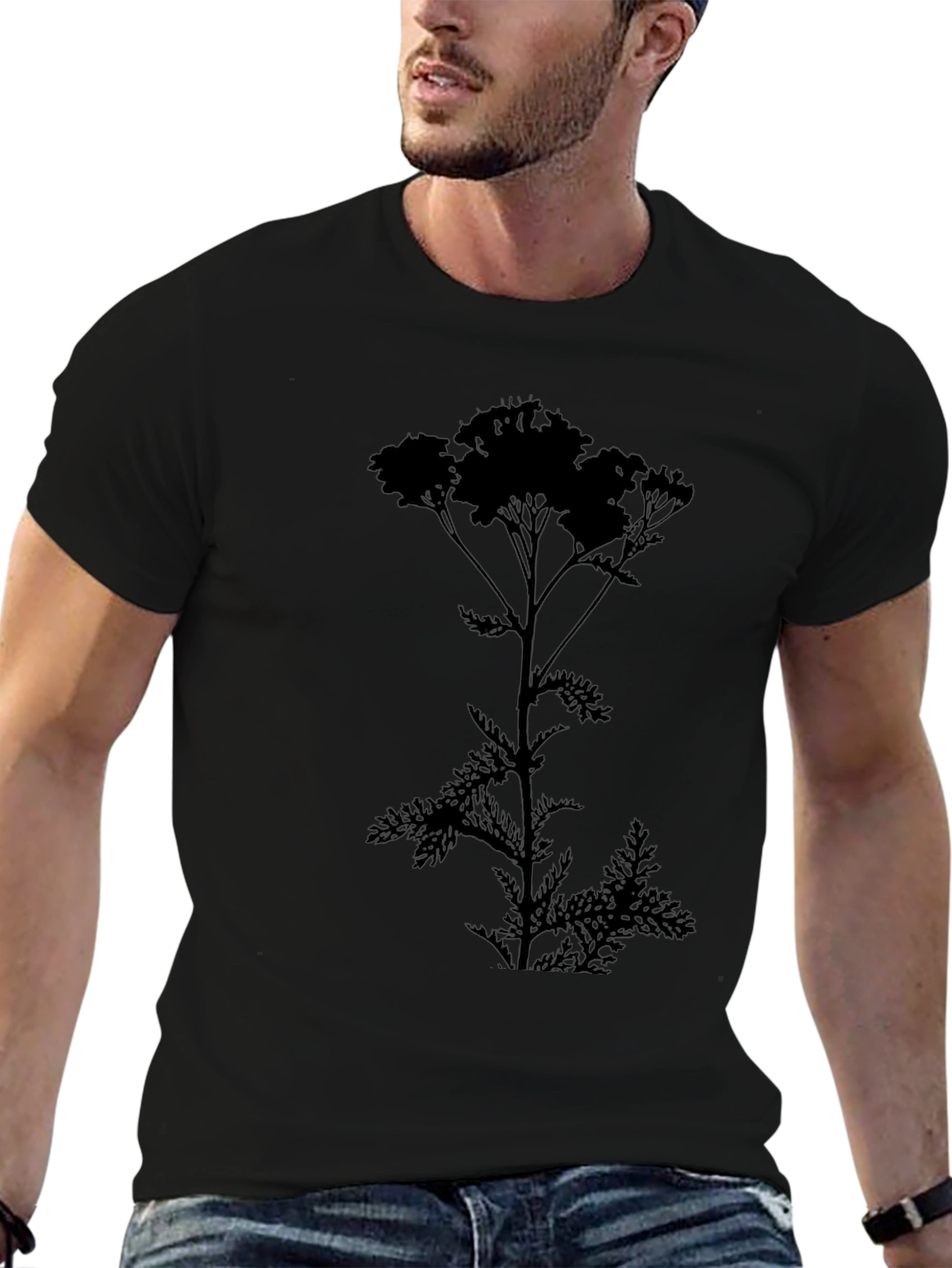 Botanical Silhouette Graphic Tee