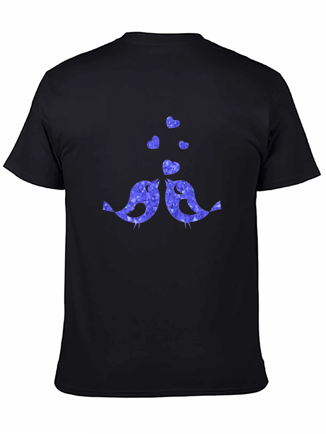 Lovebird Heart Tee - Modern Graphic T-Shirt