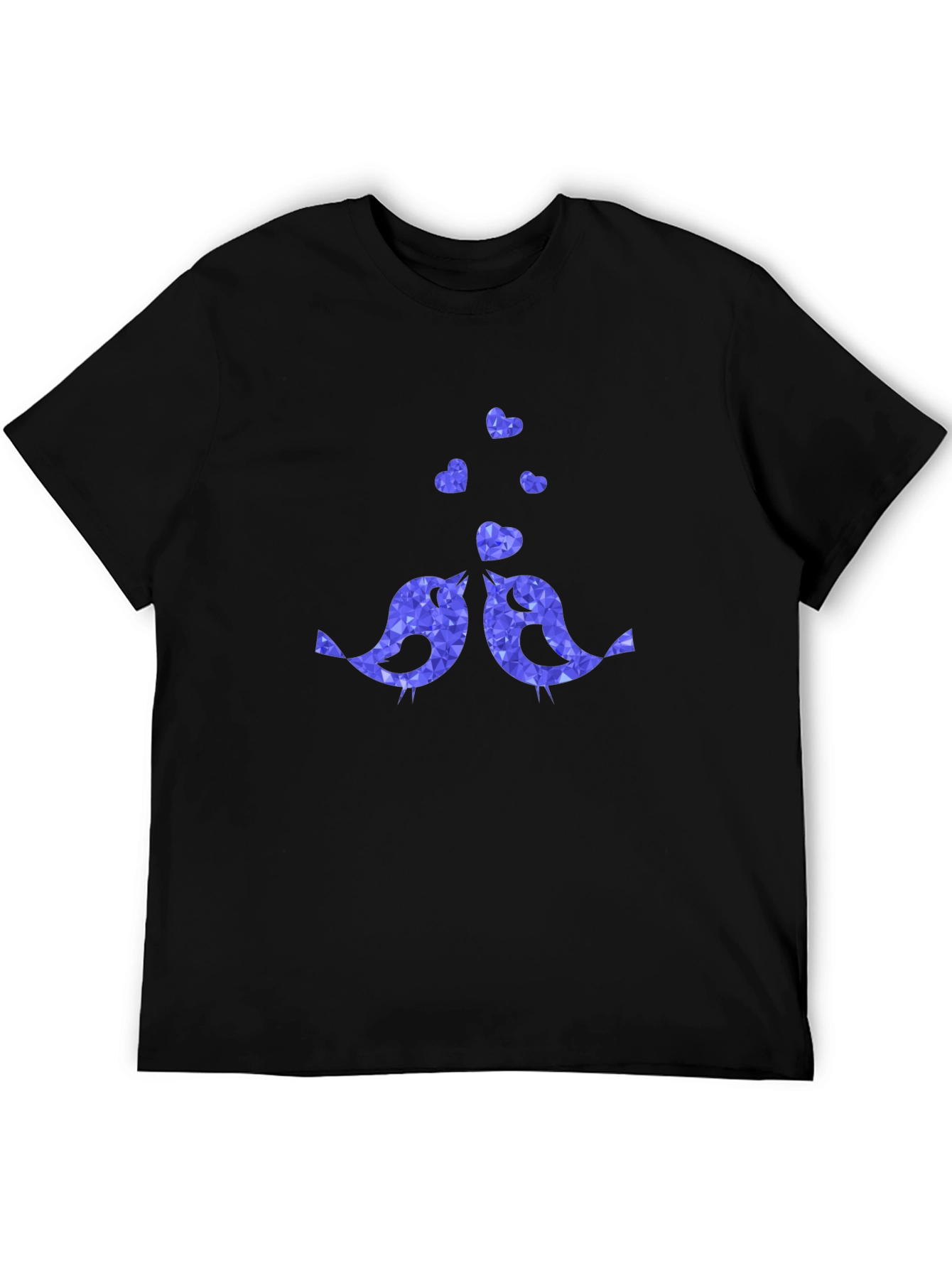 Lovebird Heart Tee - Modern Graphic T-Shirt