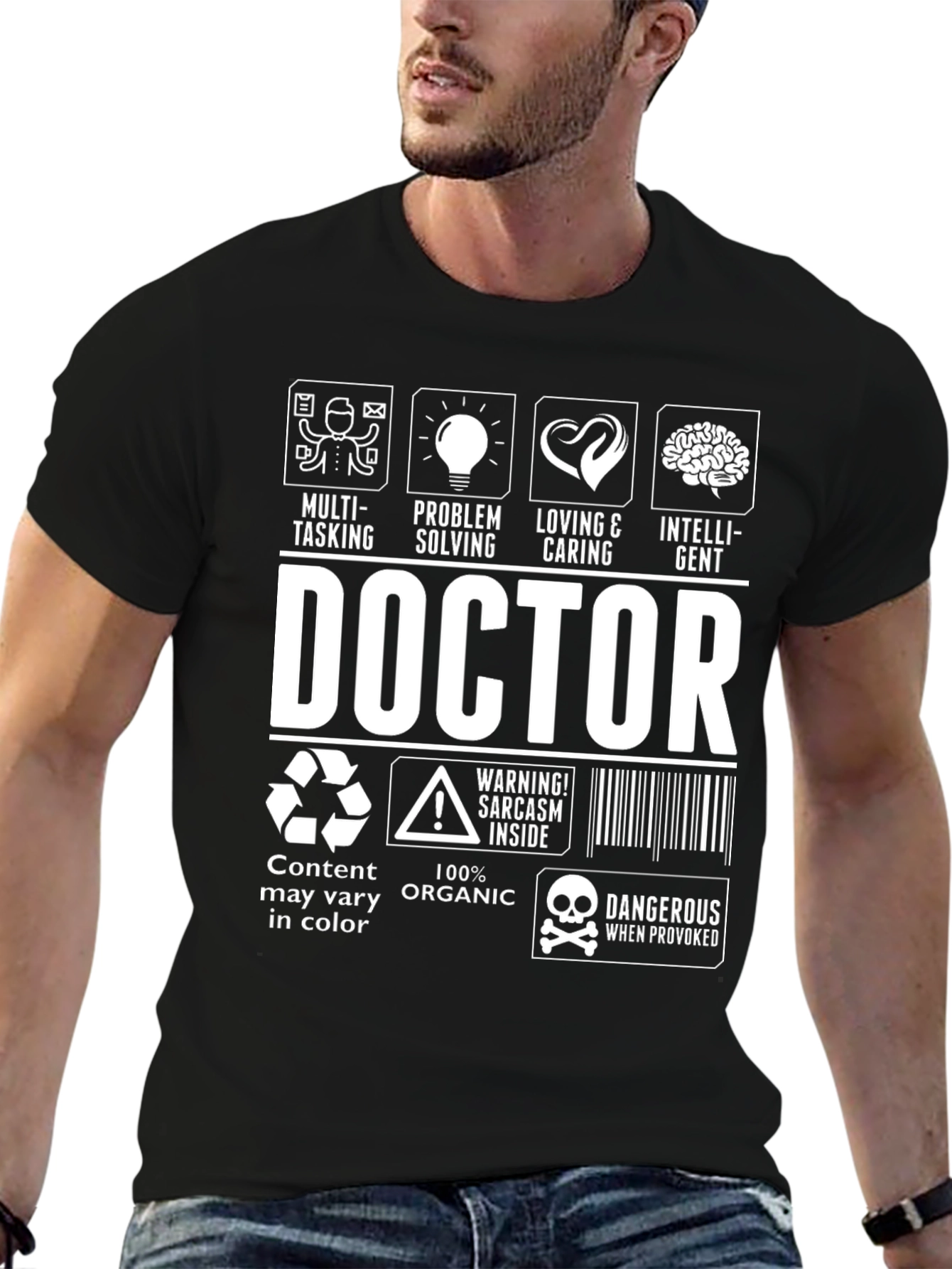 Doctor Sarcasm Inside Graphic T-Shirt