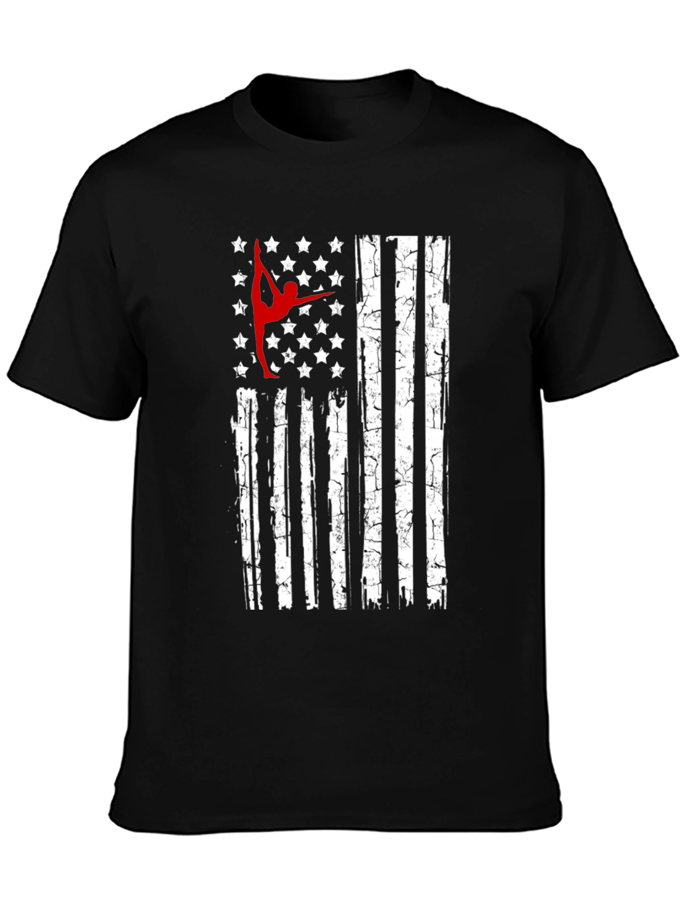 Gymnastics USA Flag T-Shirt