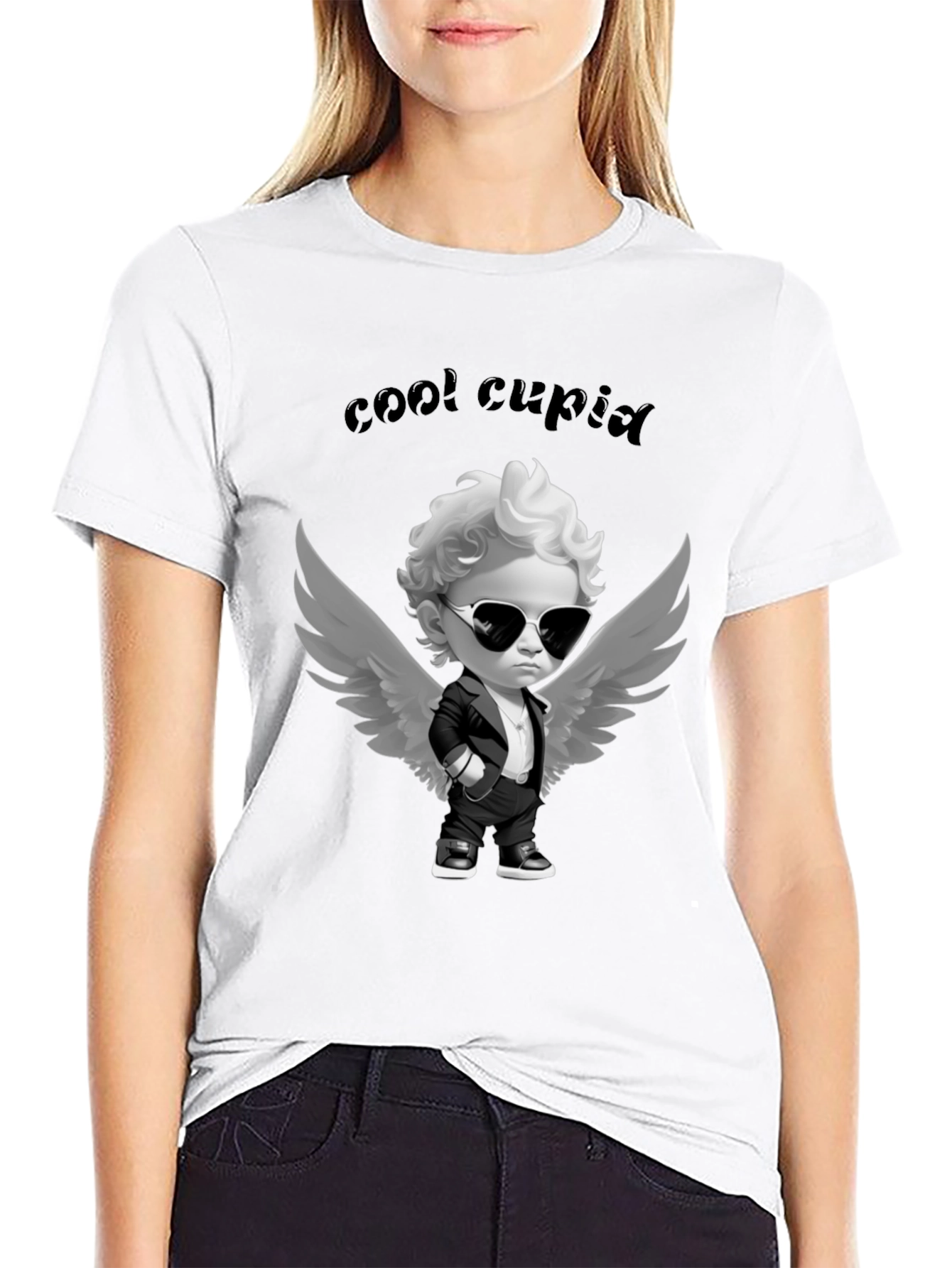 Cool Cupid Graphic Tee