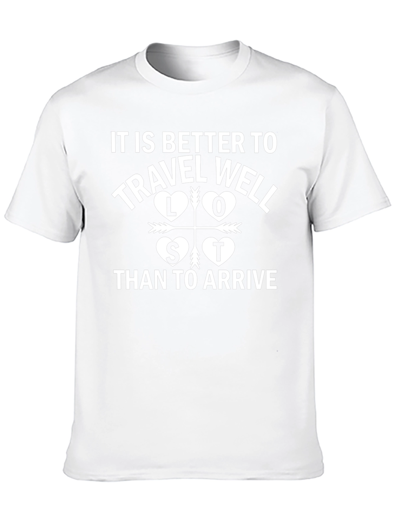 Travel Well Graphic Tee - Black T-Shirt
