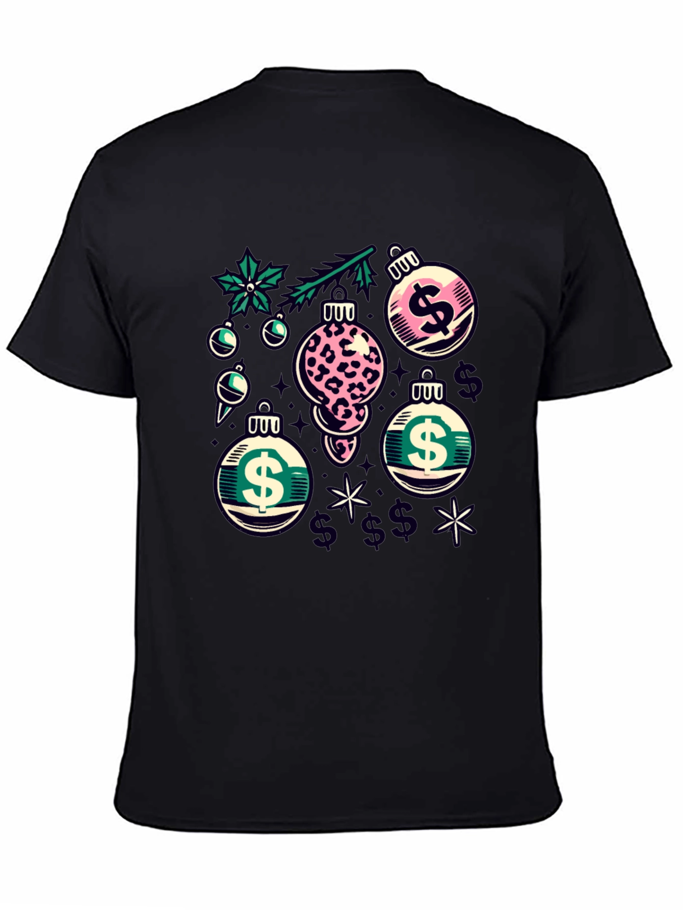 Festive Dollar Sign Ornament T-Shirt