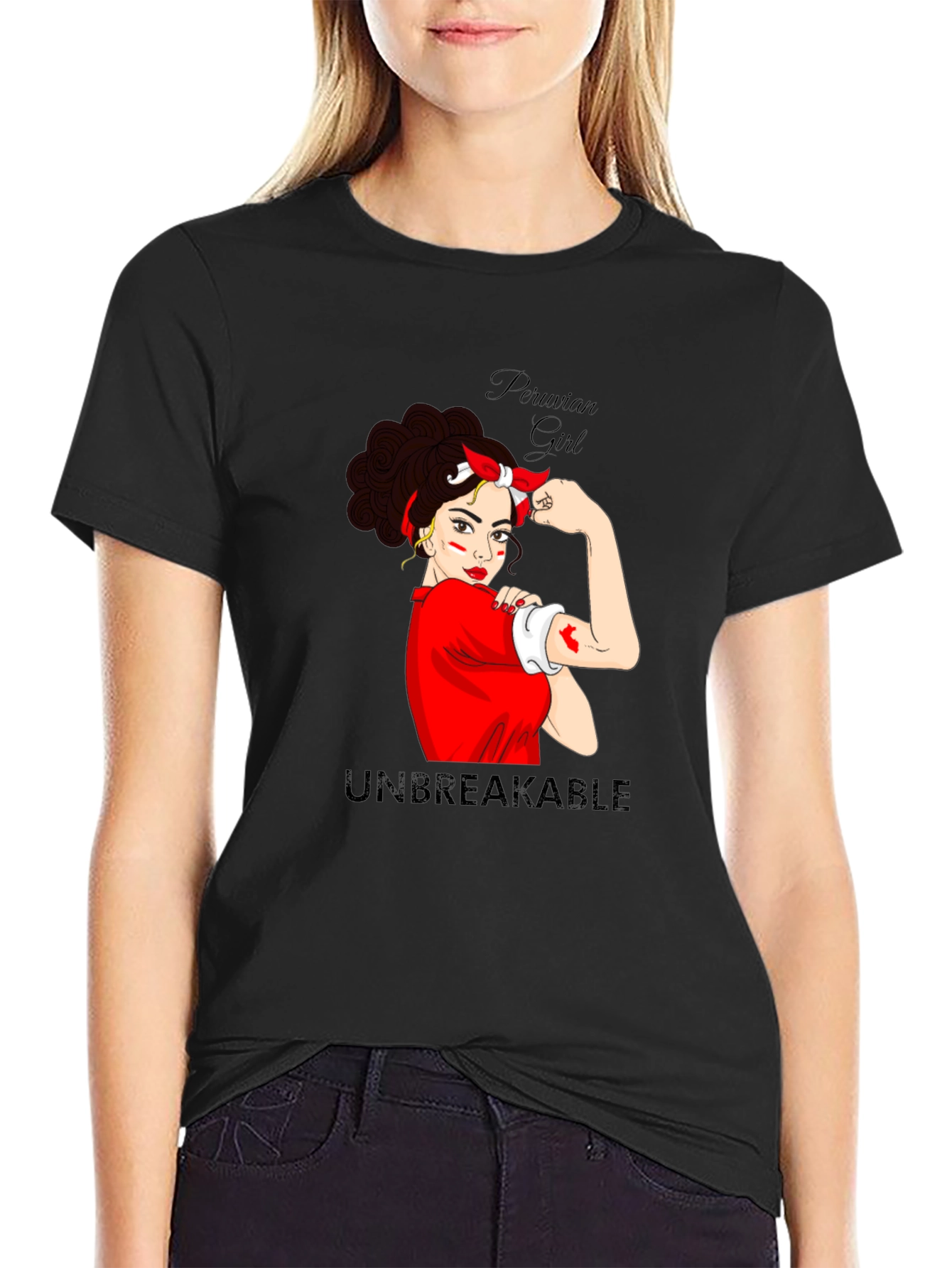 Peruvian Girl Unbreakable T-Shirt