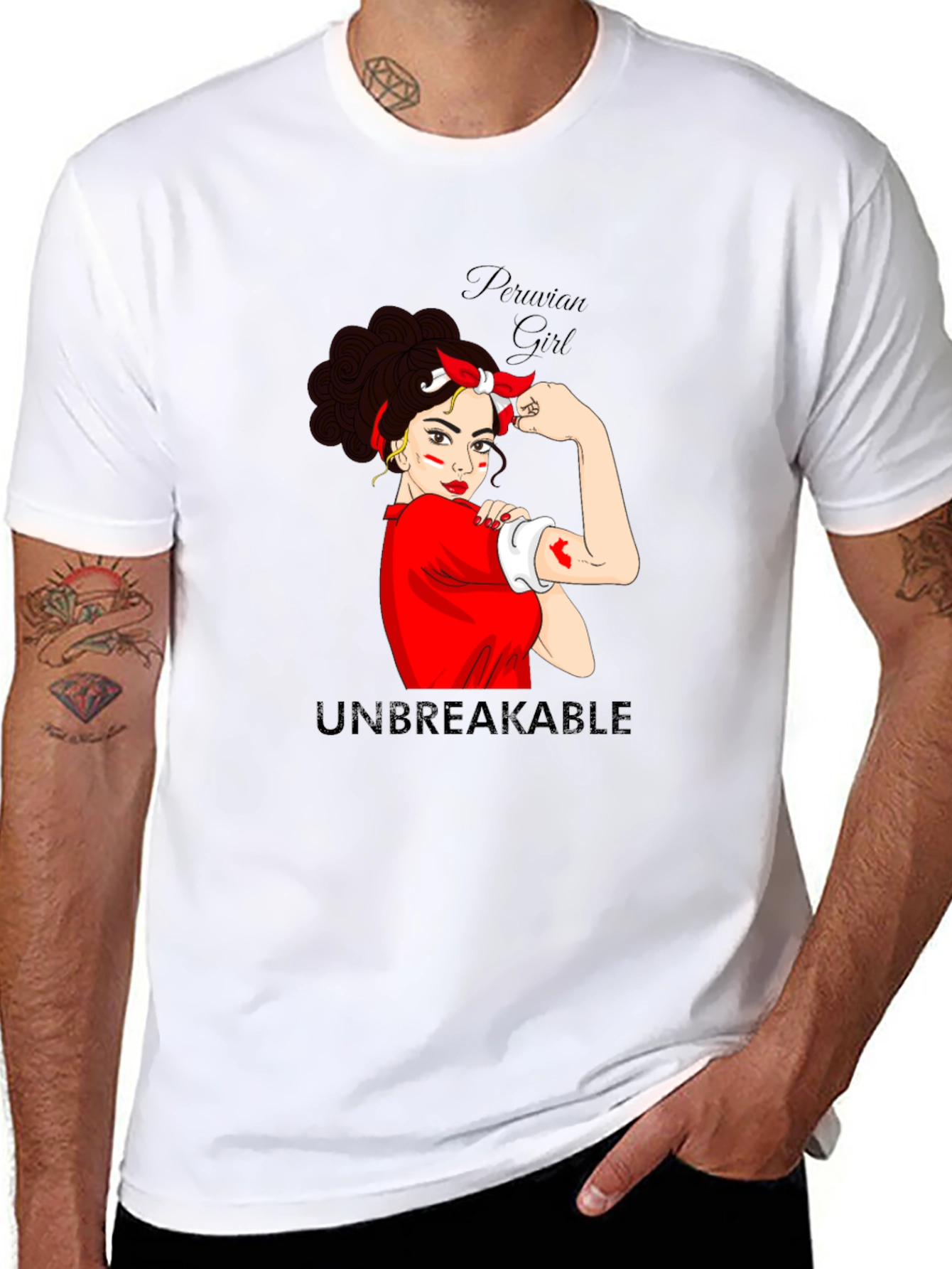 Peruvian Girl Unbreakable T-Shirt