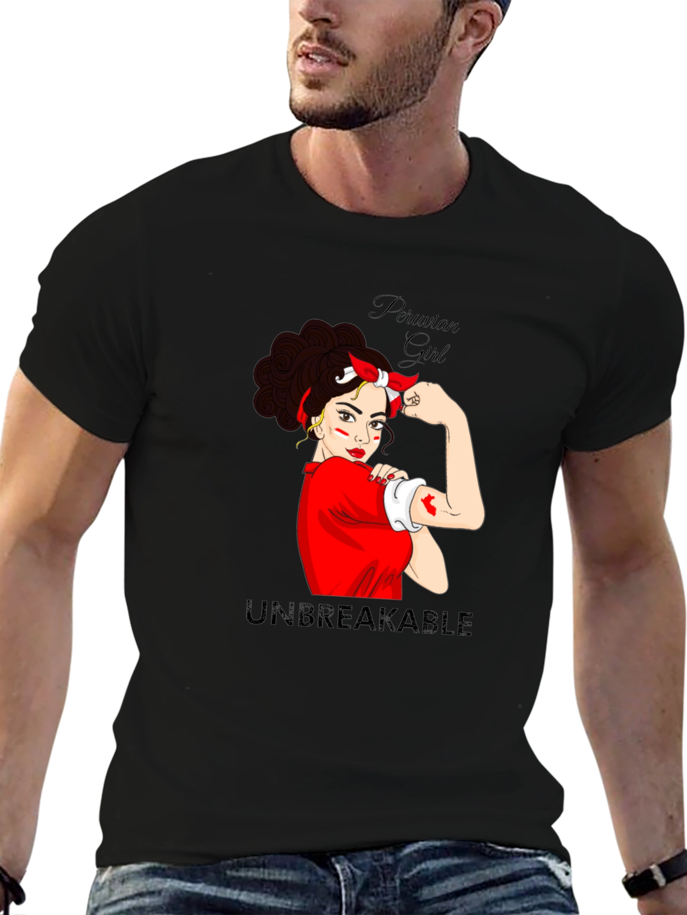 Peruvian Girl Unbreakable T-Shirt