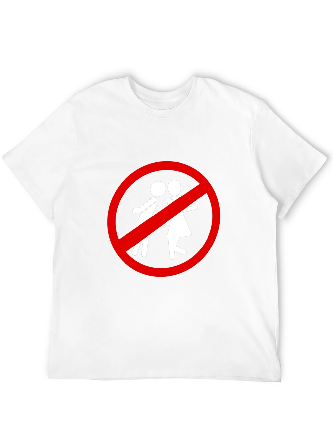 Forbidden Love Tee - Novelty Graphic T-Shirt