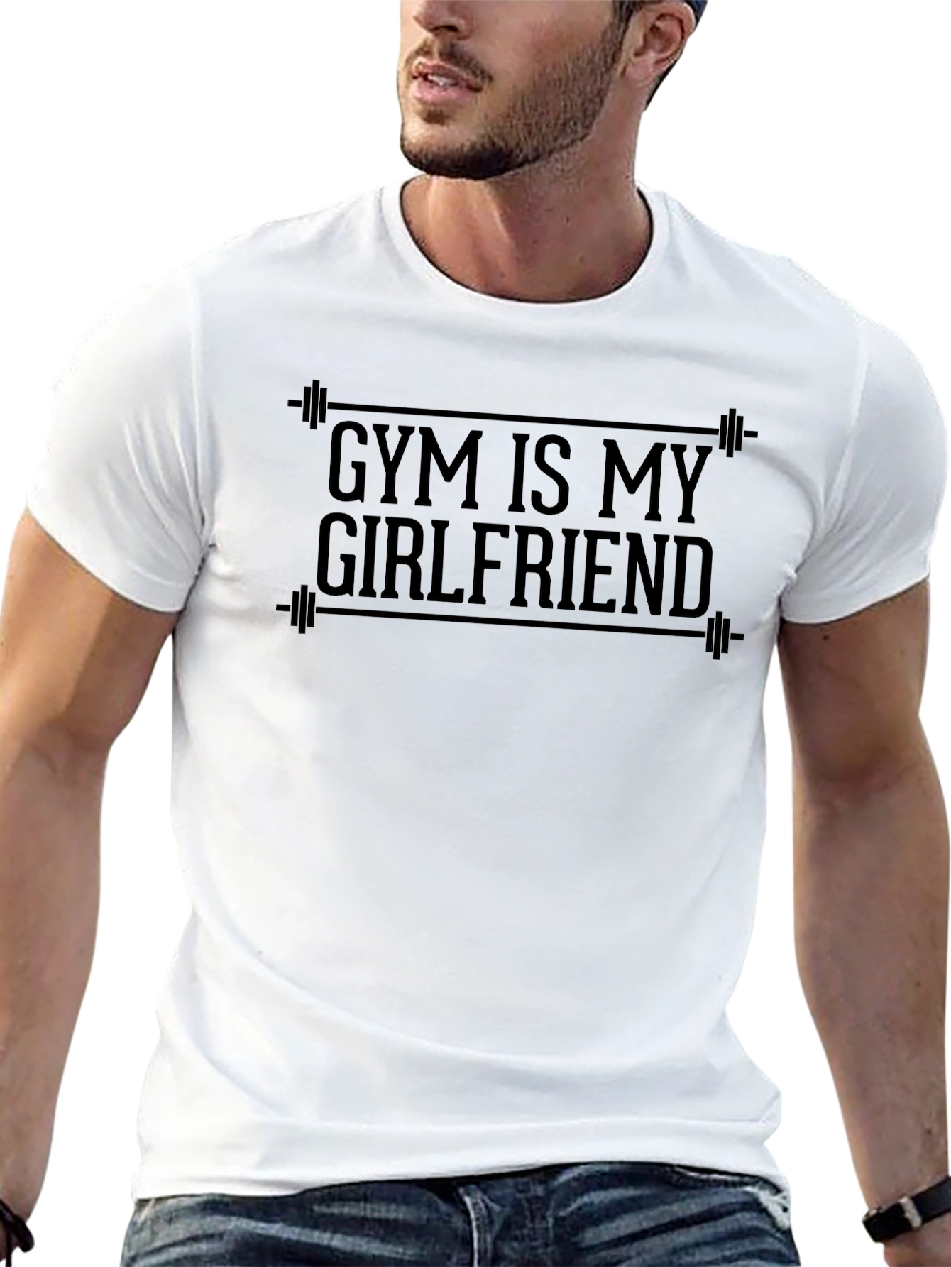 Gym is My Girlfriend Graphic T-Shirt