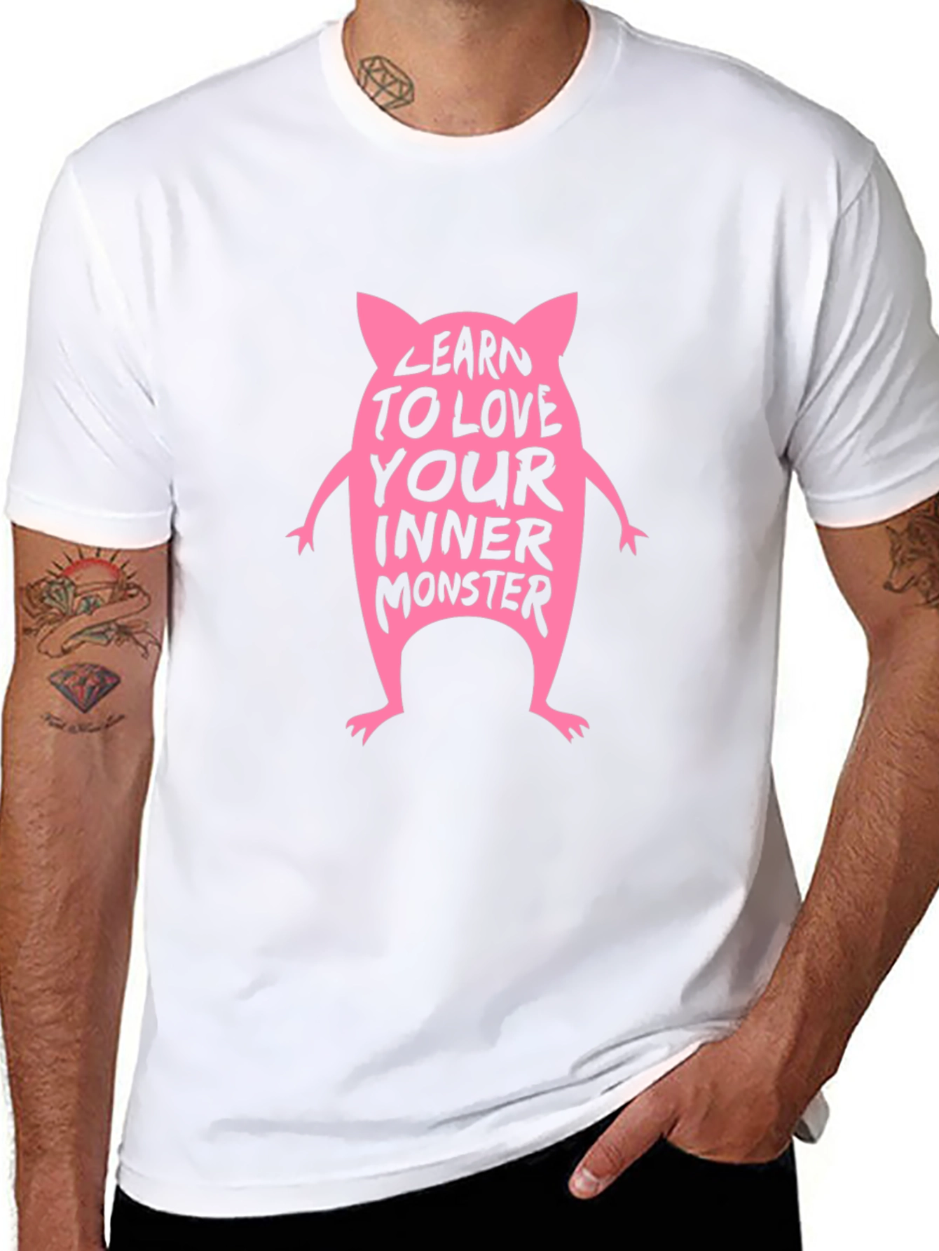 Learn to Love Your Inner Monster Graphic Tee