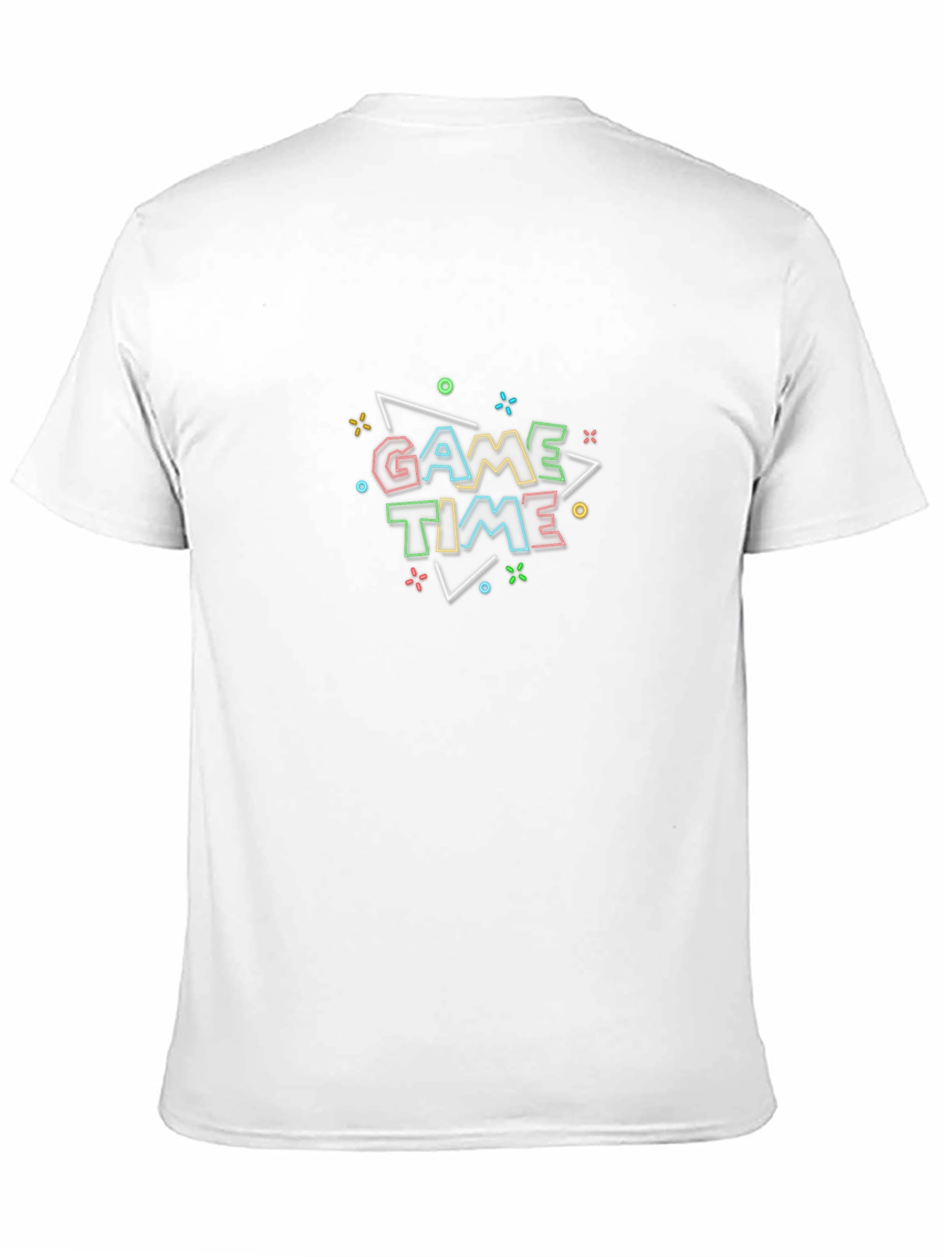 Game Time Black Graphic Tee - Fun Casual Style