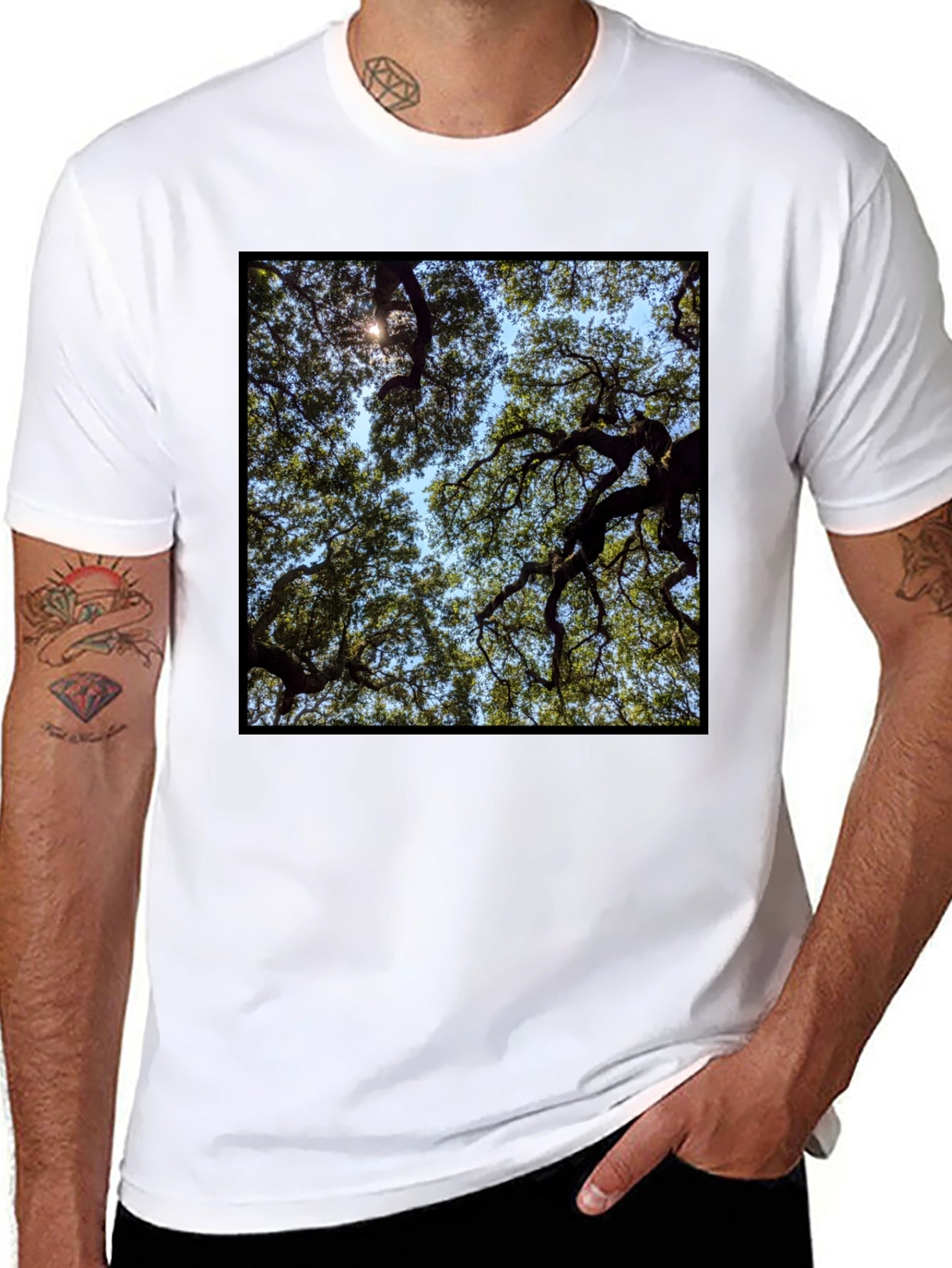 Nature Canopy Tree T-Shirt