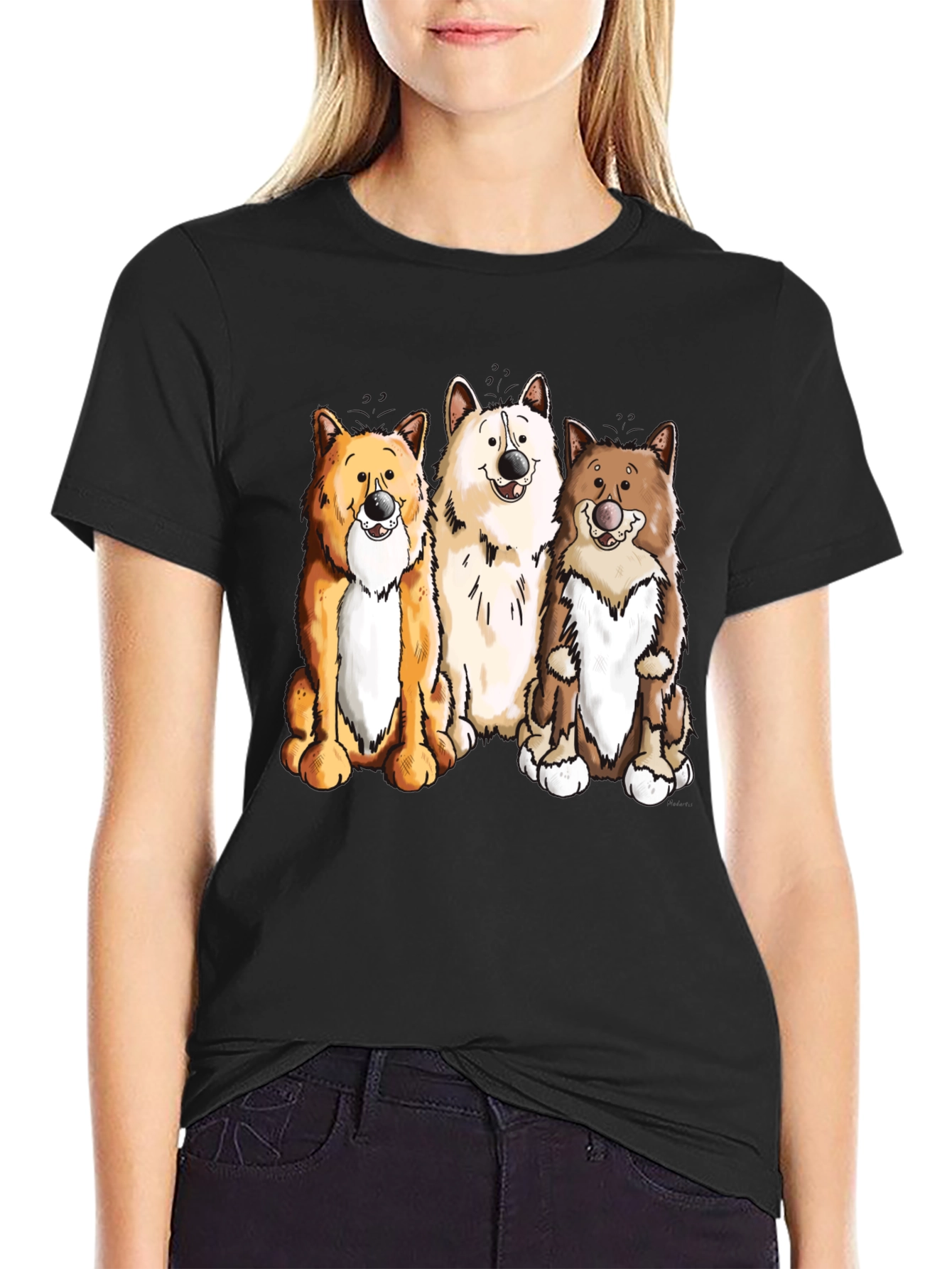 Cartoon Dog T-Shirt
