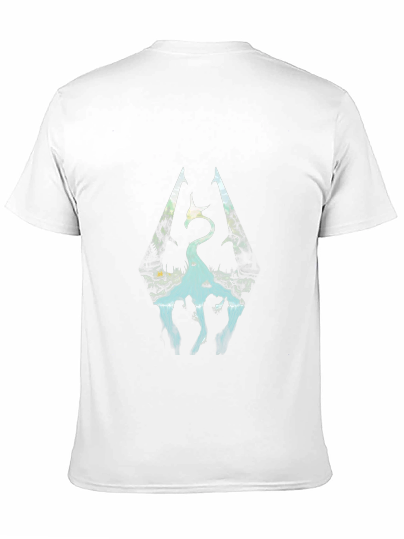 Skyrim Logo Graphic Black T-Shirt