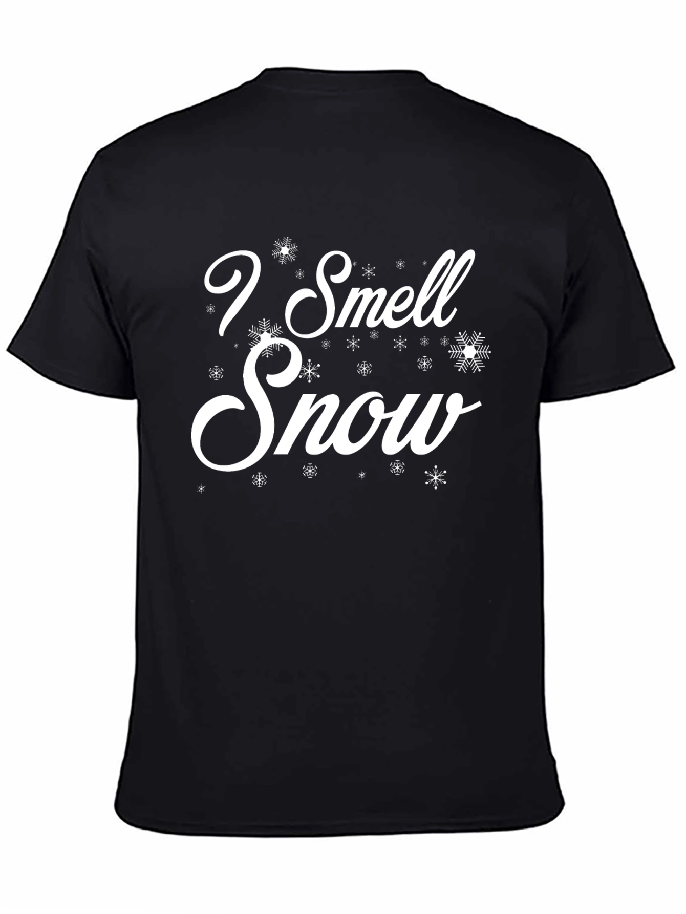 I Smell Snow Graphic T-Shirt - Winter Holiday Tee