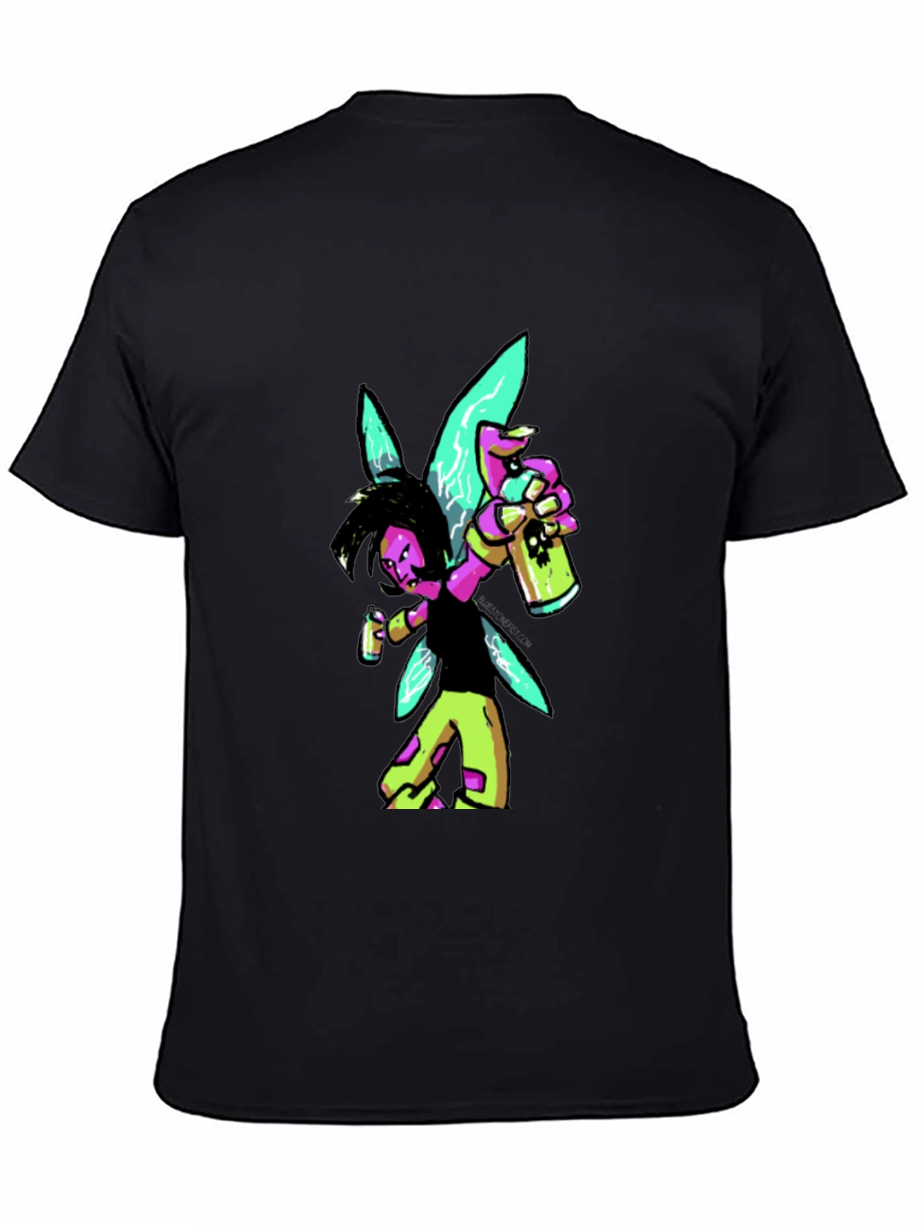 Fairy Graffiti Artist Graphic Tee