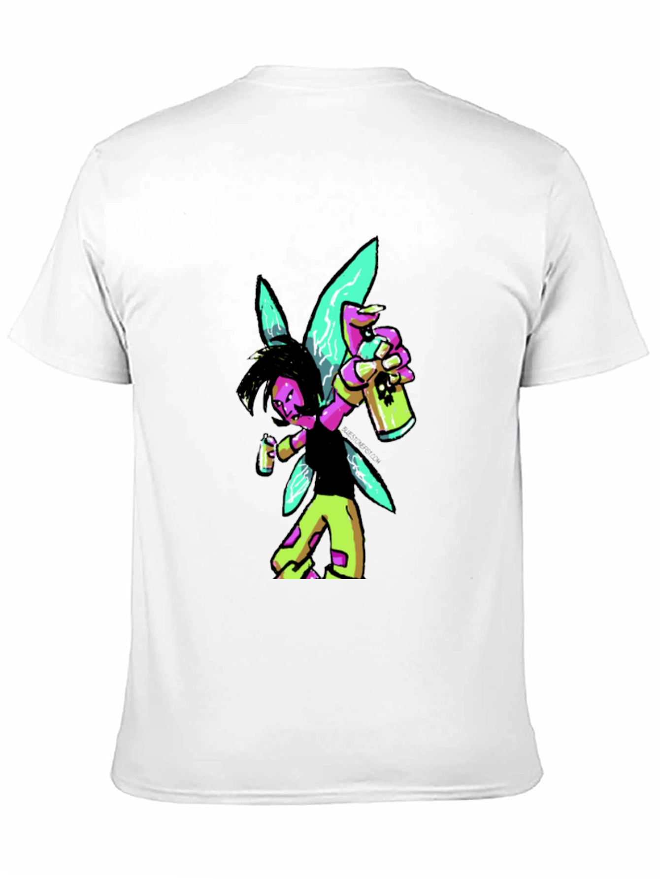 Fairy Graffiti Artist Graphic Tee