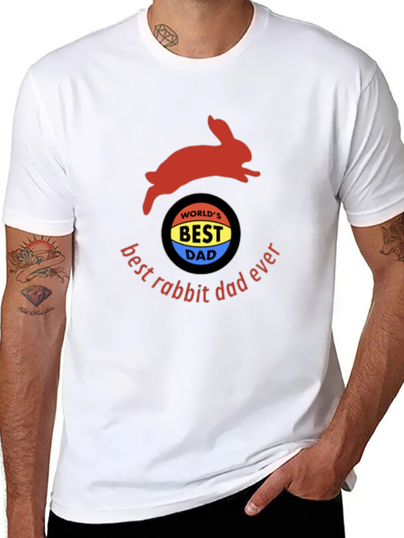 Best Rabbit Dad Ever T-Shirt