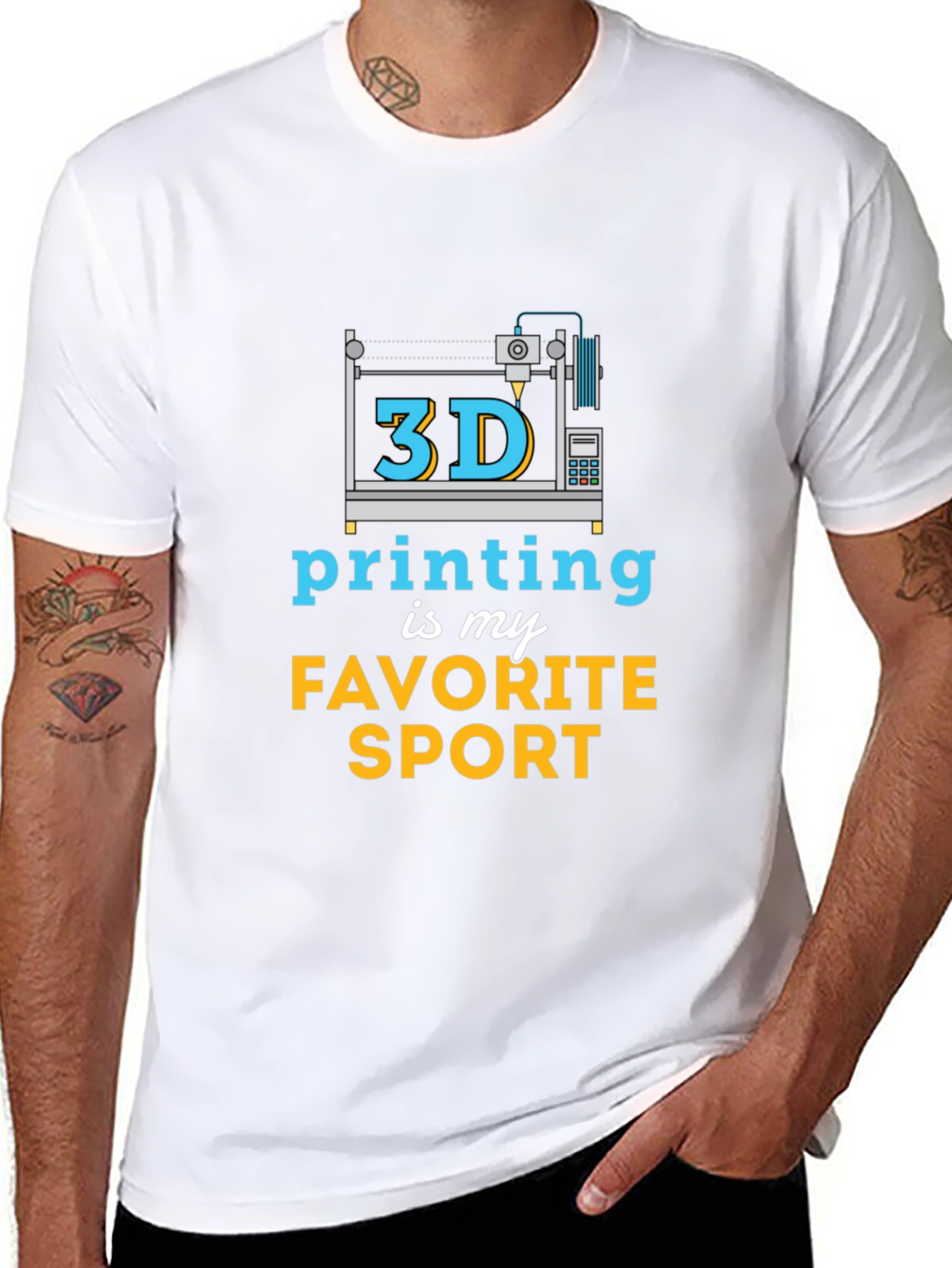 3D Printing is My Favorite Sport T-Shirt