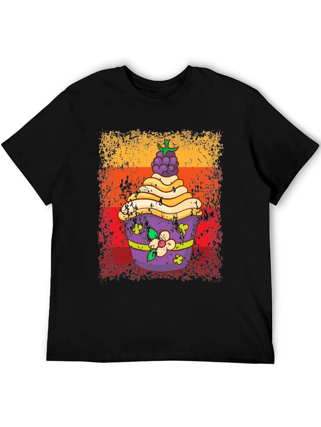 Retro Cupcake Graphic Tee